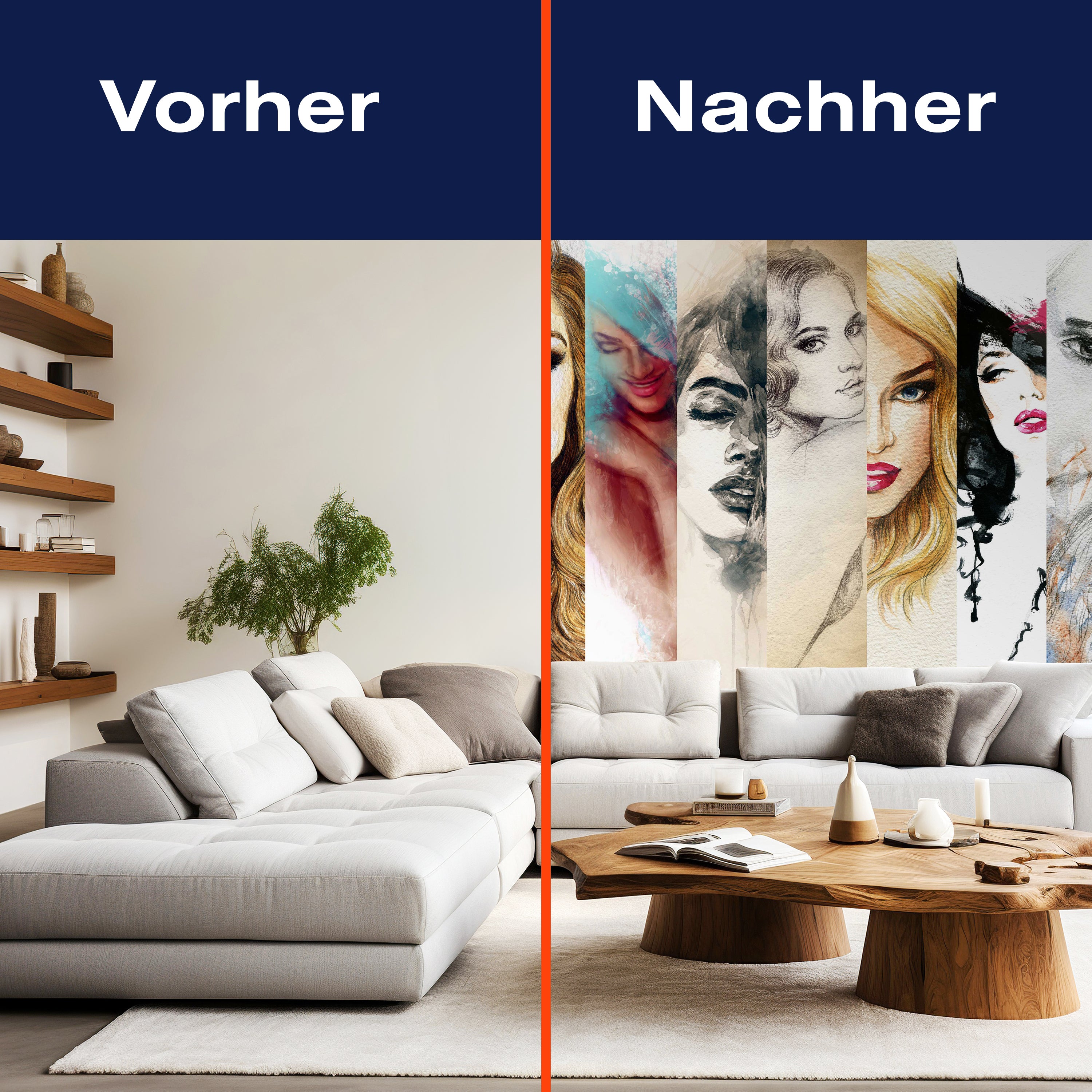 Fototapete Verschiedene Frauen Maltechniken M6056 - Bild 9 Fototapete Verschiedene Frauen Maltechniken M6056 - Bild 9