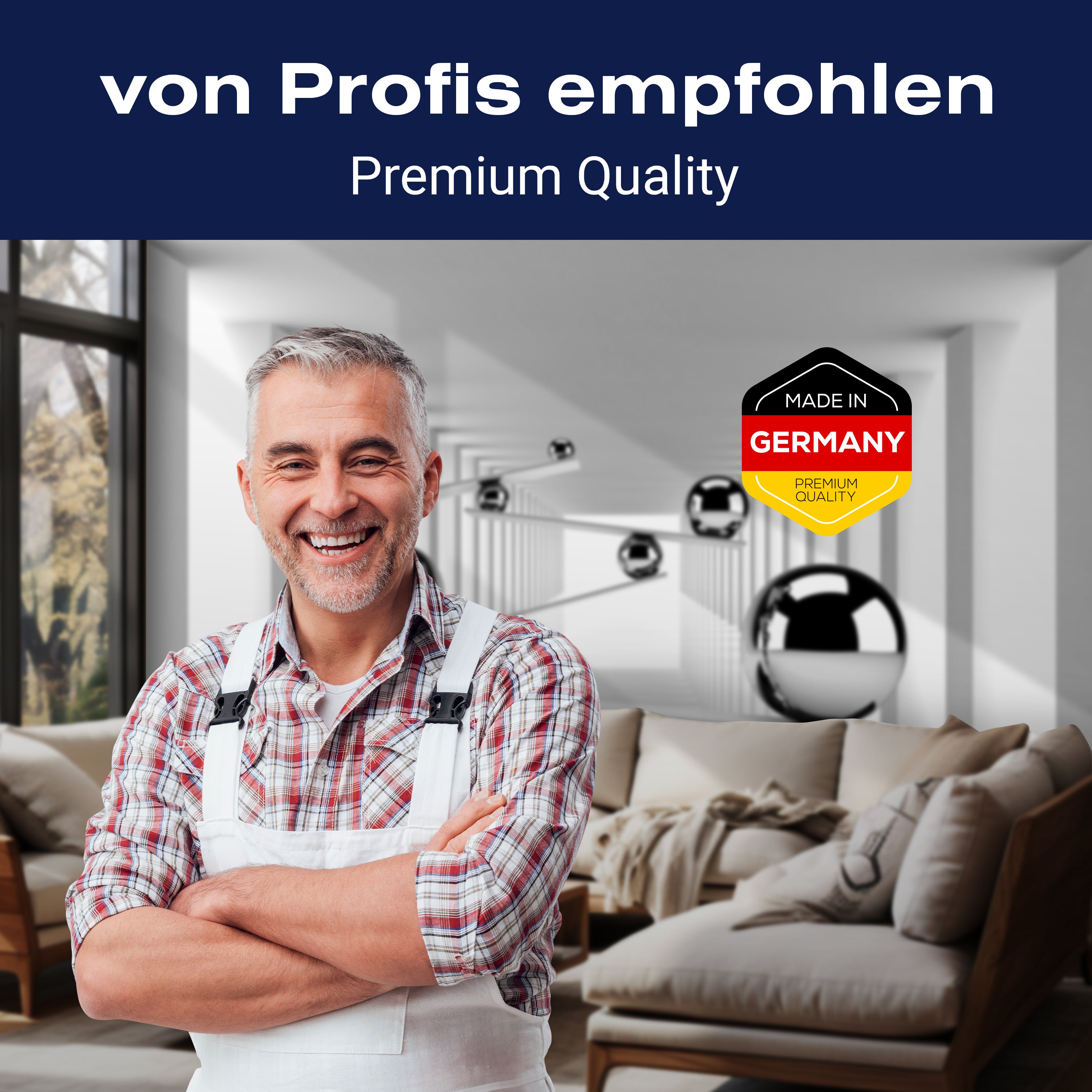 Fototapete 3D Kugeln Tunnel Flur M6087 - Bild 5 Fototapete 3D Kugeln Tunnel Flur M6087 - Bild 5