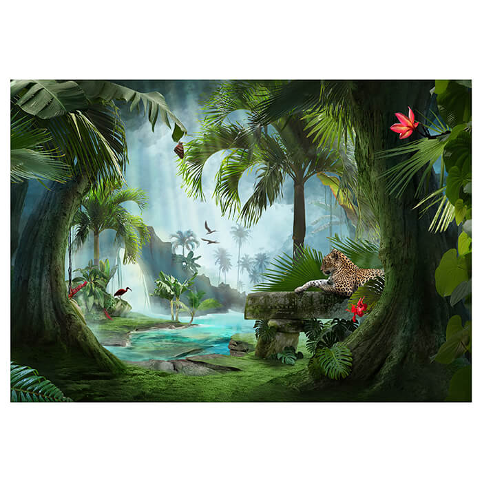 Fototapete Dschungel Jaguar Regenwald M6177 - Bild 2 Fototapete Dschungel Jaguar Regenwald M6177 - Bild 2