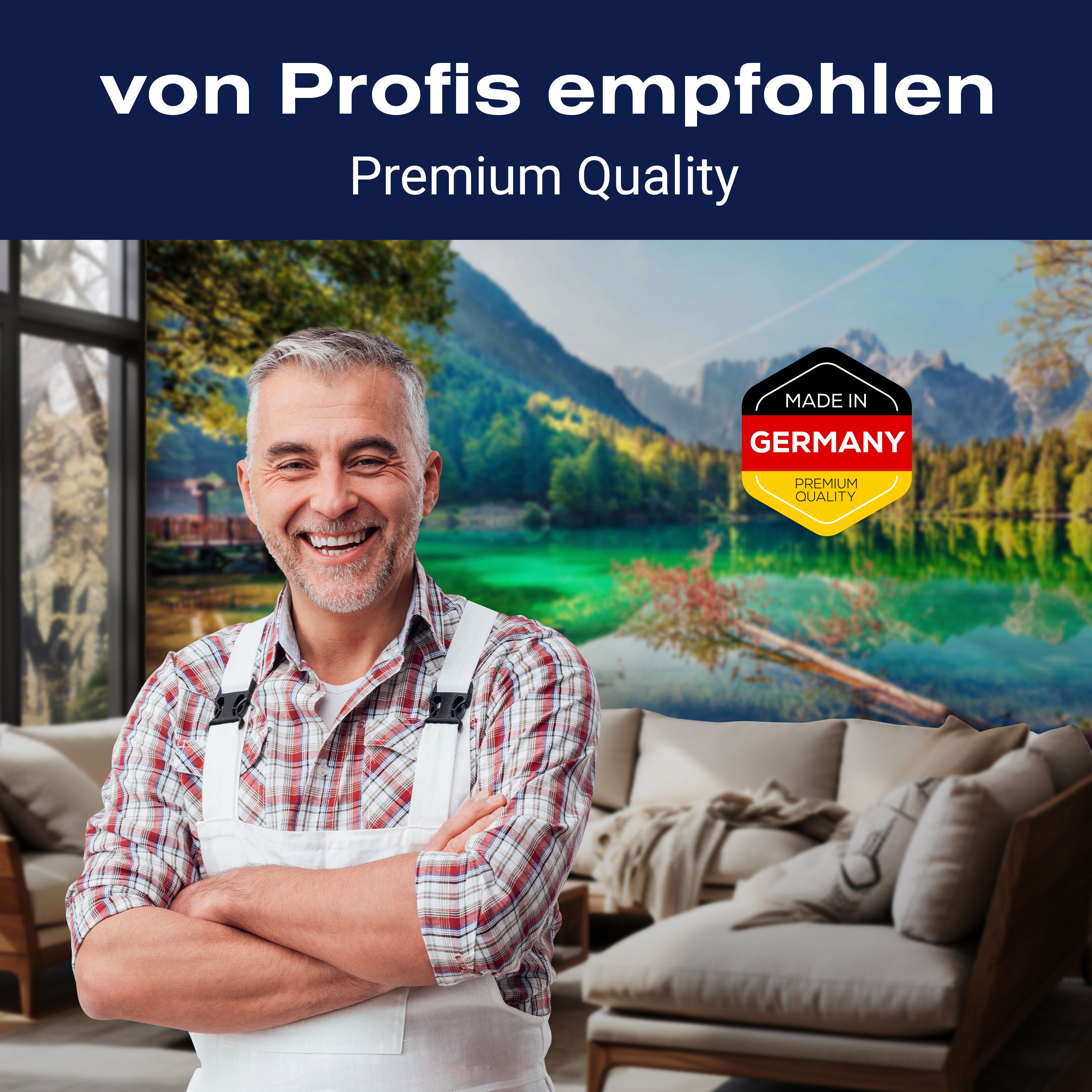 Fototapete Berge Gebirge See Wald M6180 - Bild 5 Fototapete Berge Gebirge See Wald M6180 - Bild 5