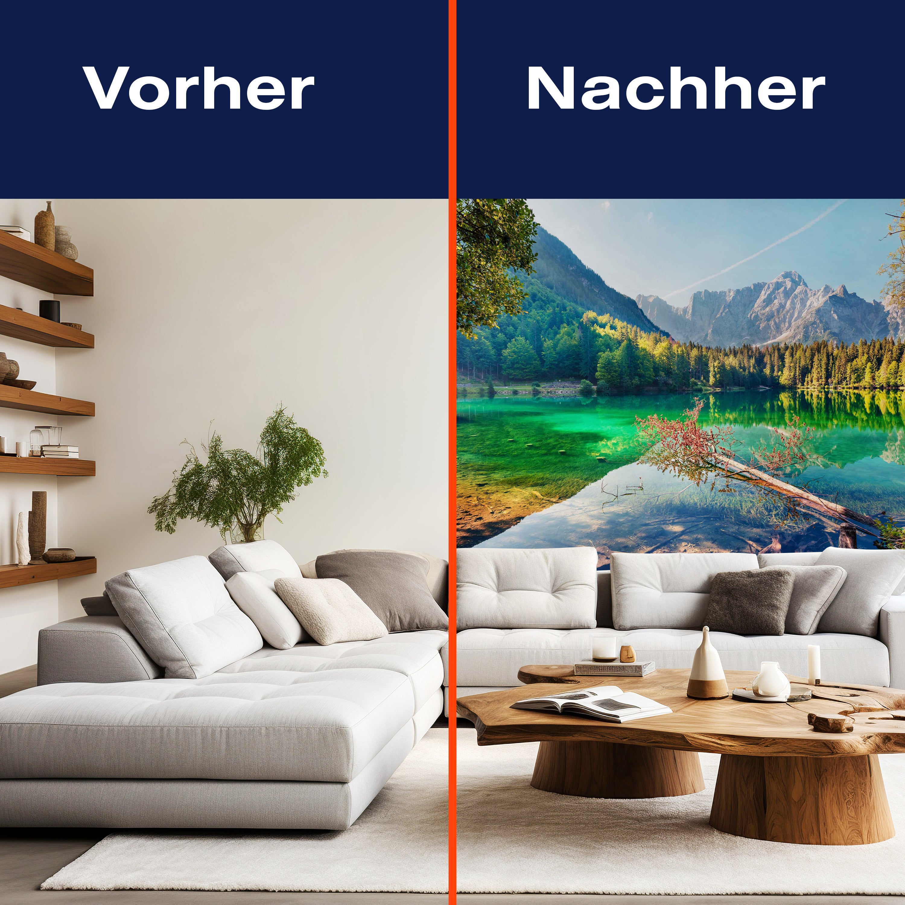 Fototapete Berge Gebirge See Wald M6180 - Bild 9 Fototapete Berge Gebirge See Wald M6180 - Bild 9