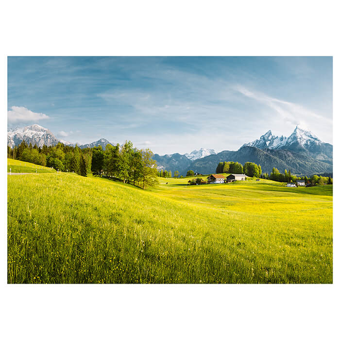 Fototapete Alpen Wiese Gebirge M6197 - Bild 2 Fototapete Alpen Wiese Gebirge M6197 - Bild 2
