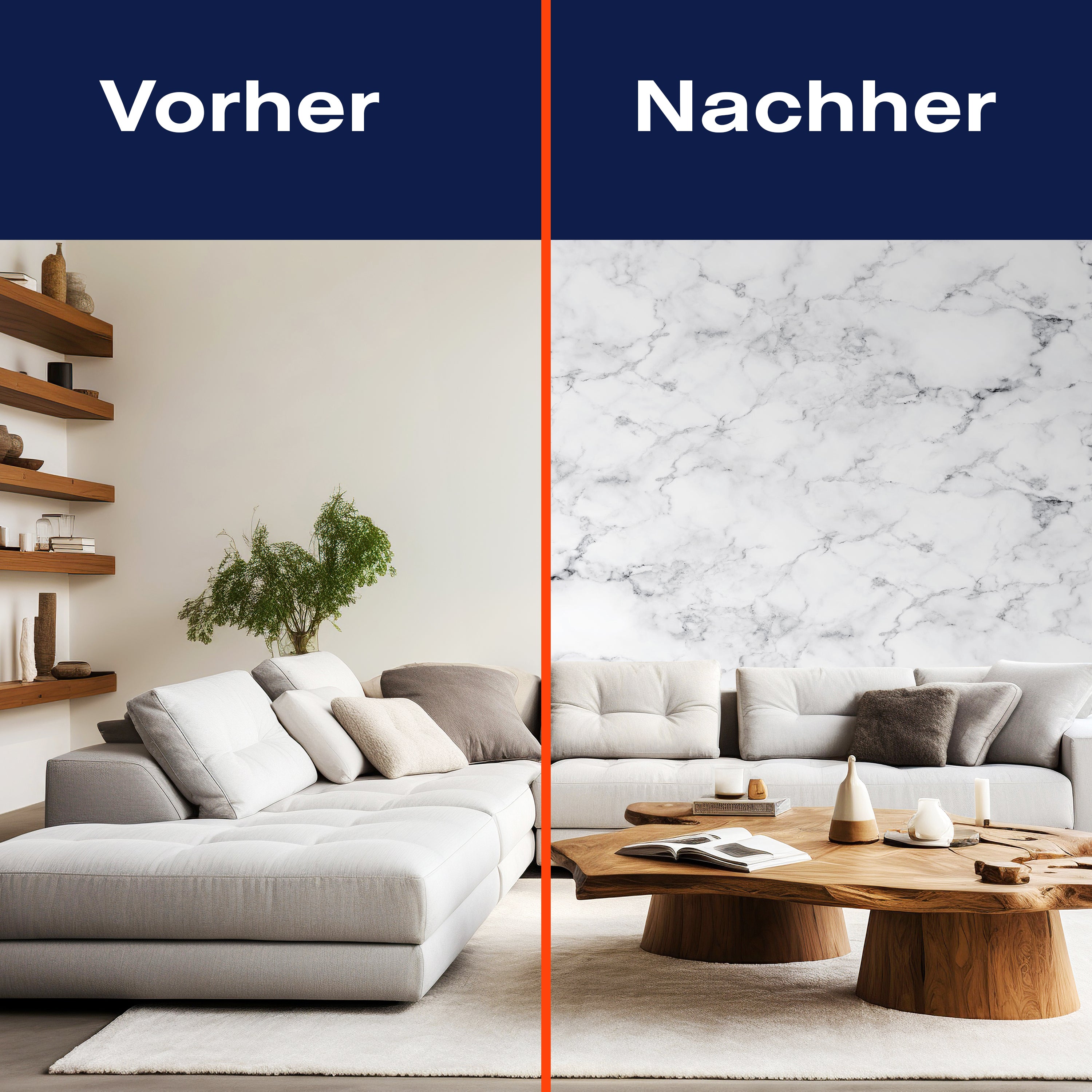 Fototapete Marmor Marmoroptik weiß hell M6208 - Bild 9 Fototapete Marmor Marmoroptik weiß hell M6208 - Bild 9