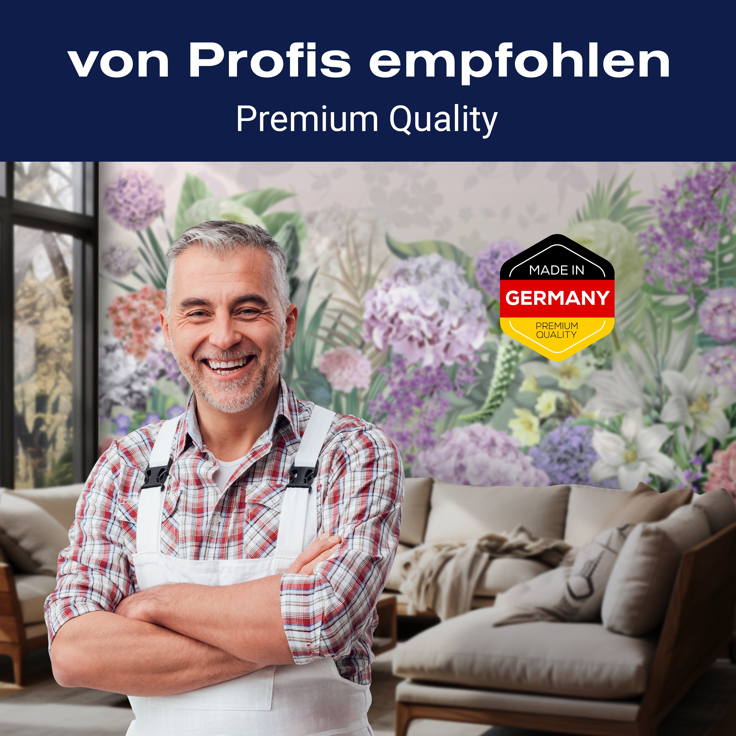 Fototapete Blumen Blüten Wiese M6248 - Bild 5 Fototapete Blumen Blüten Wiese M6248 - Bild 5