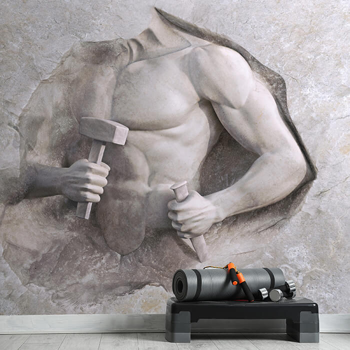 Fototapete Marmor Relief Mann M6331 - Bild 1 Fototapete Marmor Relief Mann M6331 - Bild 1