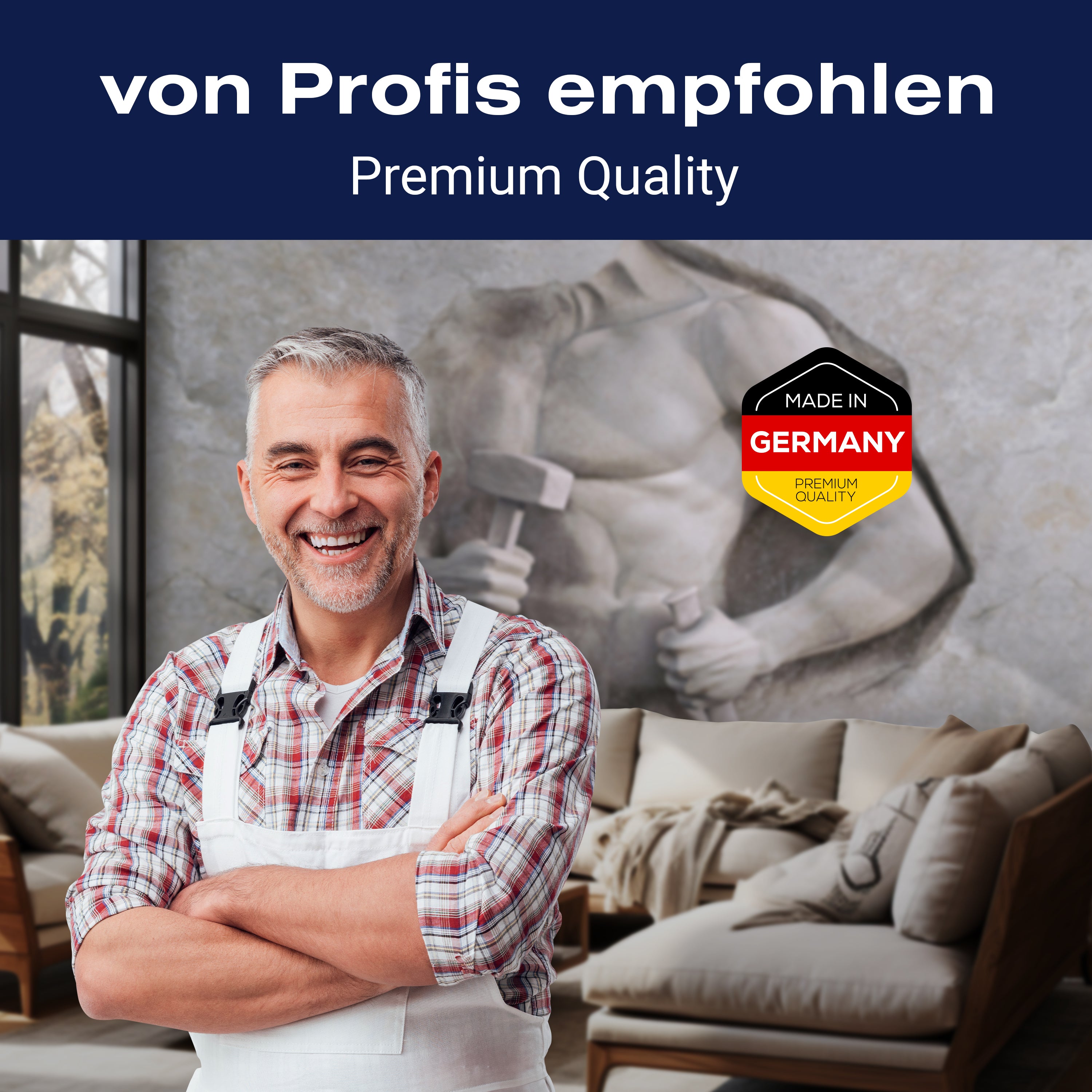 Fototapete Marmor Relief Mann M6331 - Bild 5 Fototapete Marmor Relief Mann M6331 - Bild 5