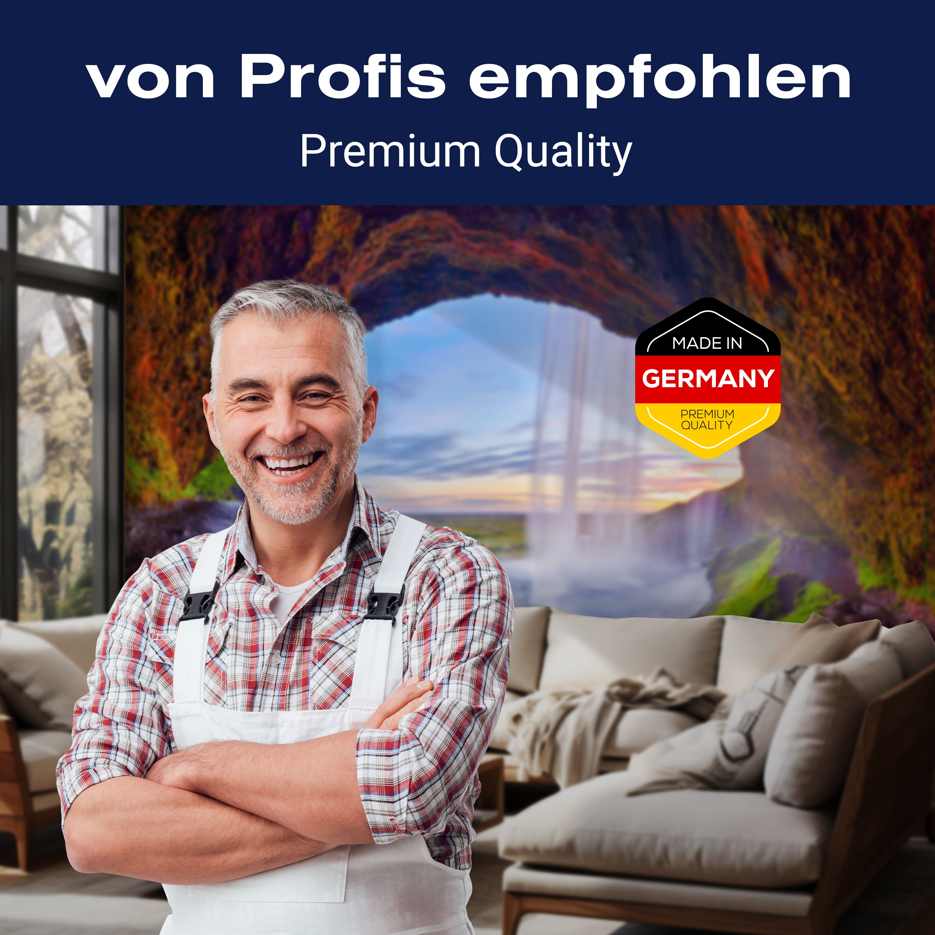 Fototapete Berge Wasserfall Landschaft M6351 - Bild 5 Fototapete Berge Wasserfall Landschaft M6351 - Bild 5