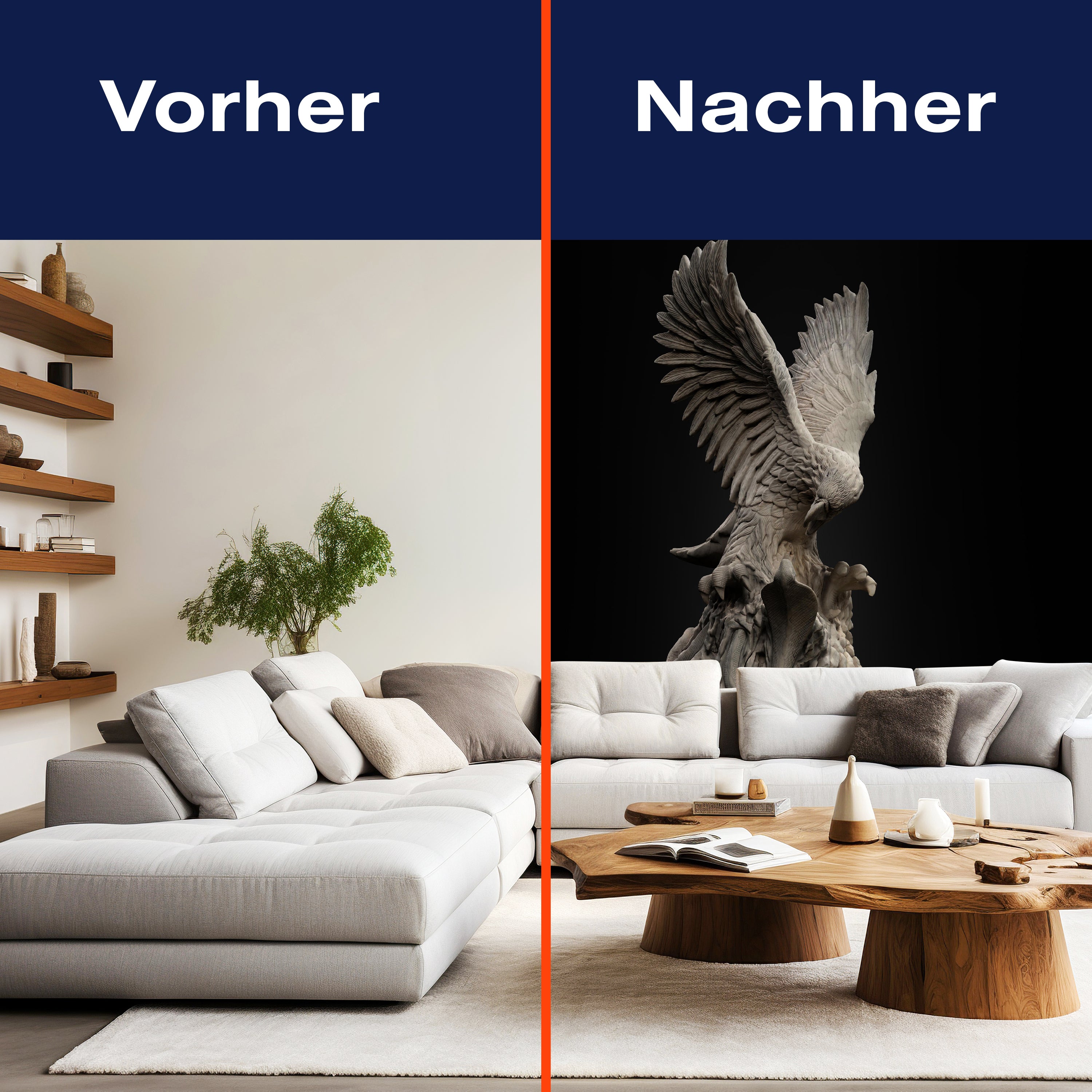 Fototapete Statue Skulptur Adler M6352 - Bild 9 Fototapete Statue Skulptur Adler M6352 - Bild 9