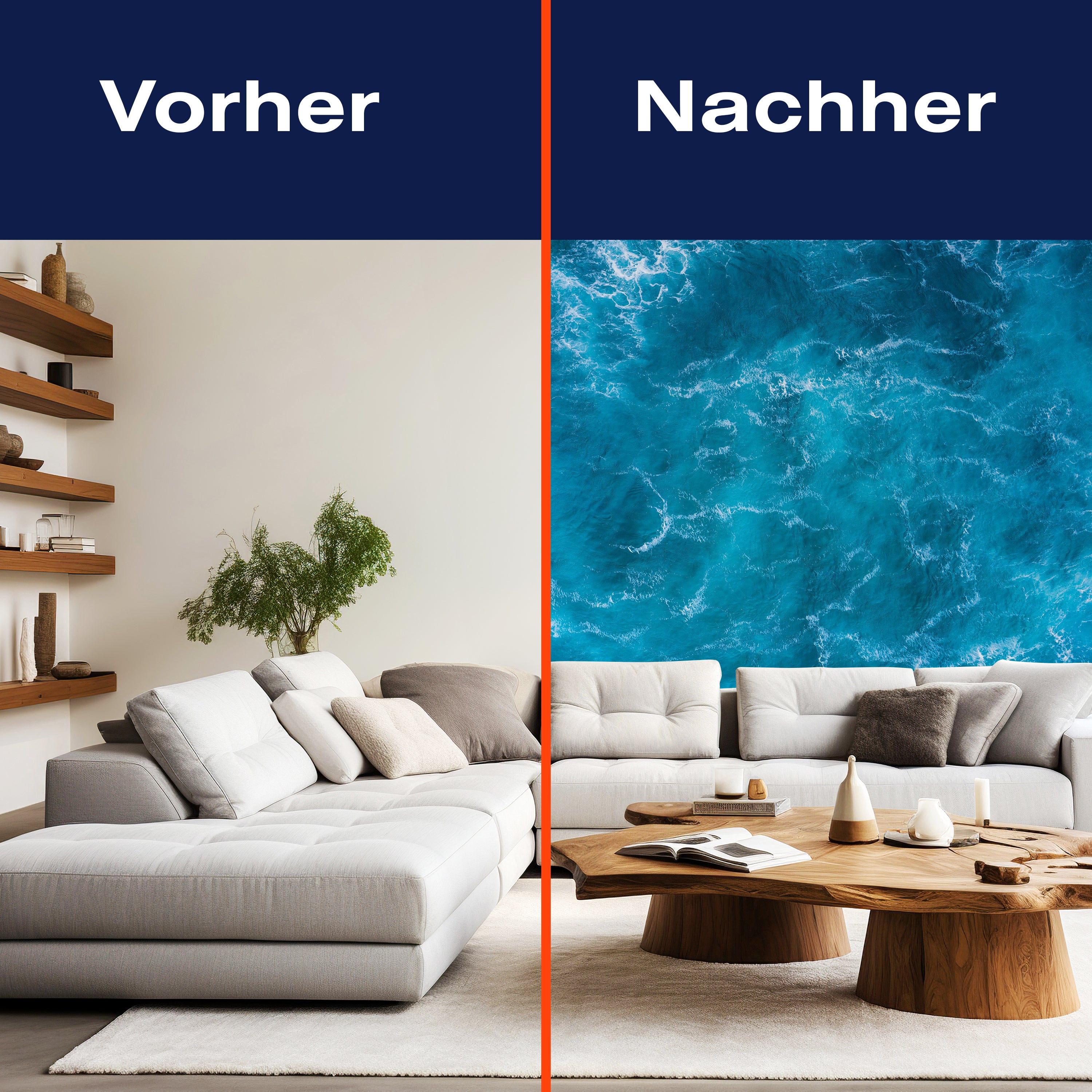 Fototapete Wellen Ozean Luftbild M6484 - Bild 9 Fototapete Wellen Ozean Luftbild M6484 - Bild 9