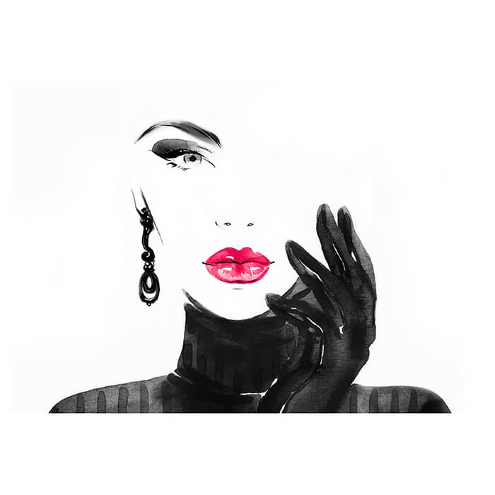 Fototapete Illustration Frau Mode M6506 - Bild 2 Fototapete Illustration Frau Mode M6506 - Bild 2