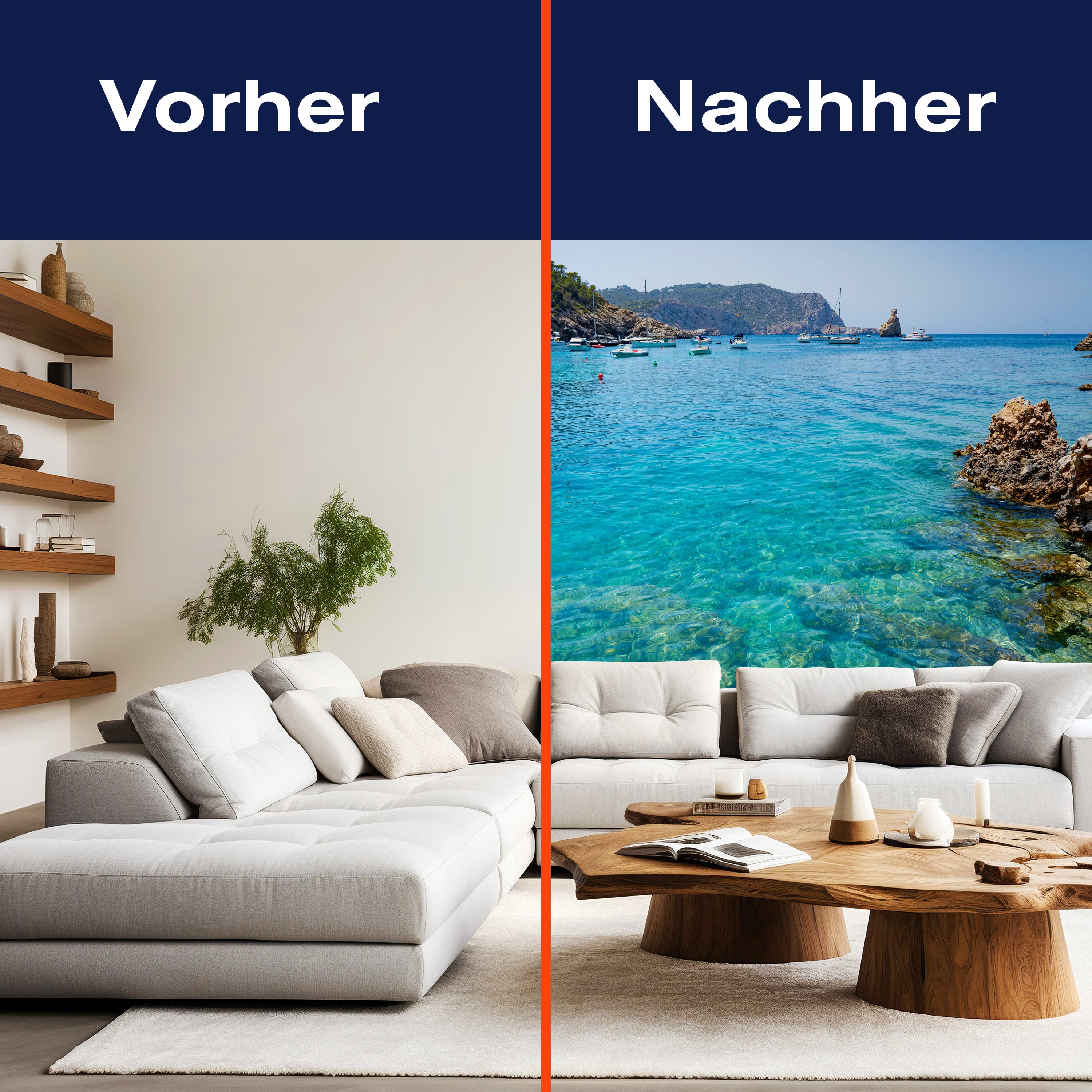 Fototapete Bucht Meer Boote M6529 - Bild 9 Fototapete Bucht Meer Boote M6529 - Bild 9