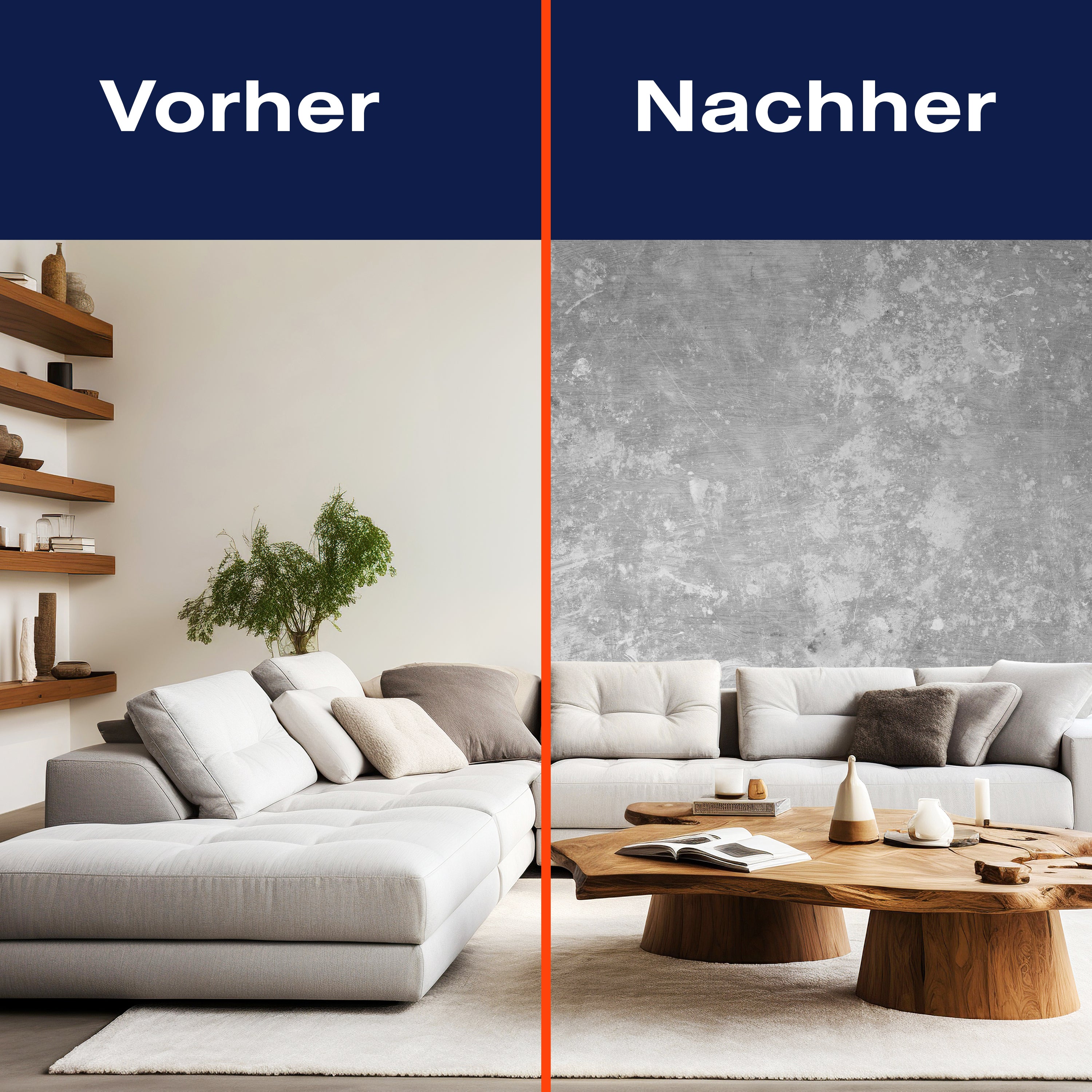 Fototapete Beton hellgrau Wand M6562 - Bild 9 Fototapete Beton hellgrau Wand M6562 - Bild 9