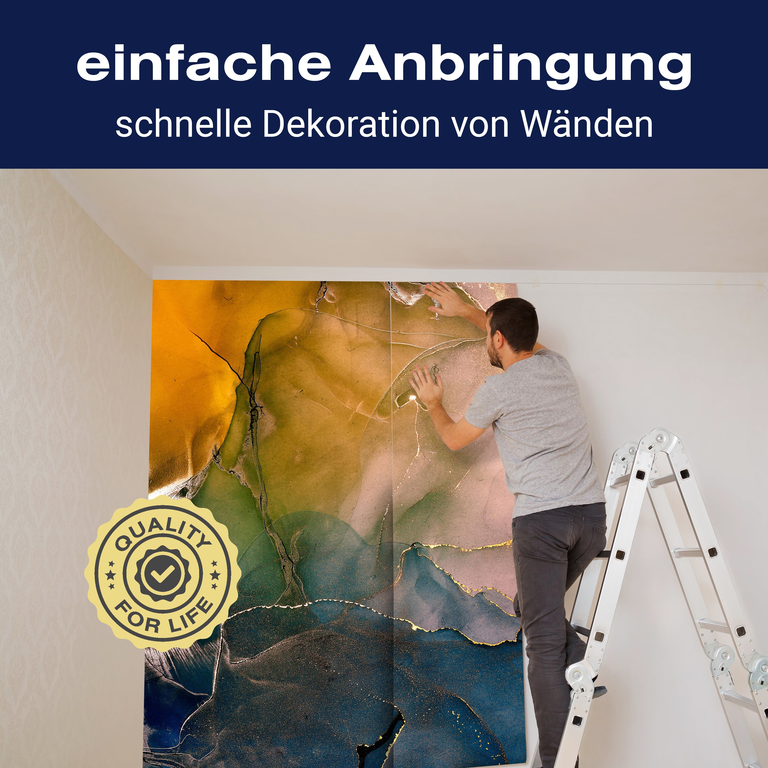 Fototapete Kunst Steinoptik Marmor M6569 - Bild 3 Fototapete Kunst Steinoptik Marmor M6569 - Bild 3