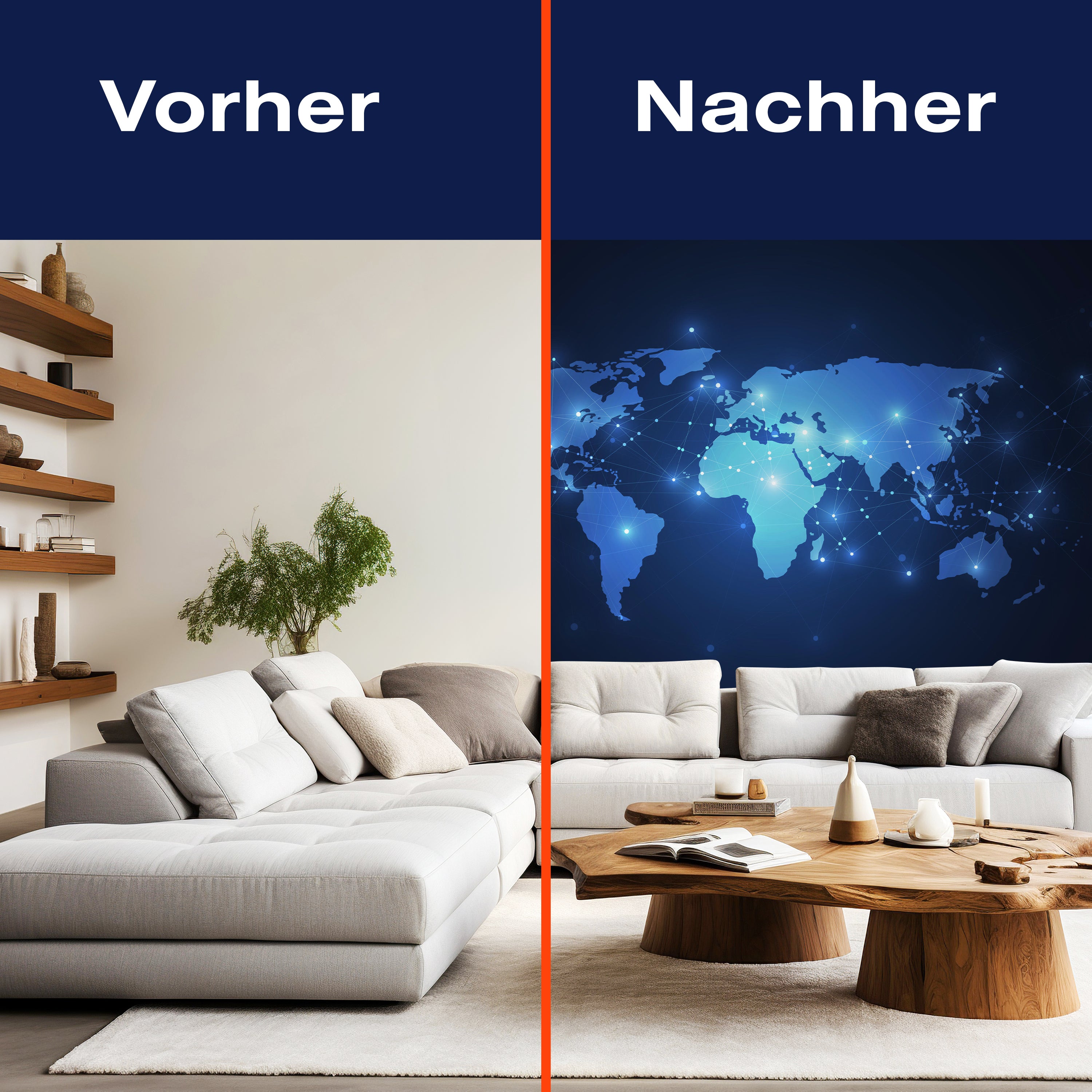 Fototapete blaue Weltkarte Atlas M6643 - Bild 9 Fototapete blaue Weltkarte Atlas M6643 - Bild 9