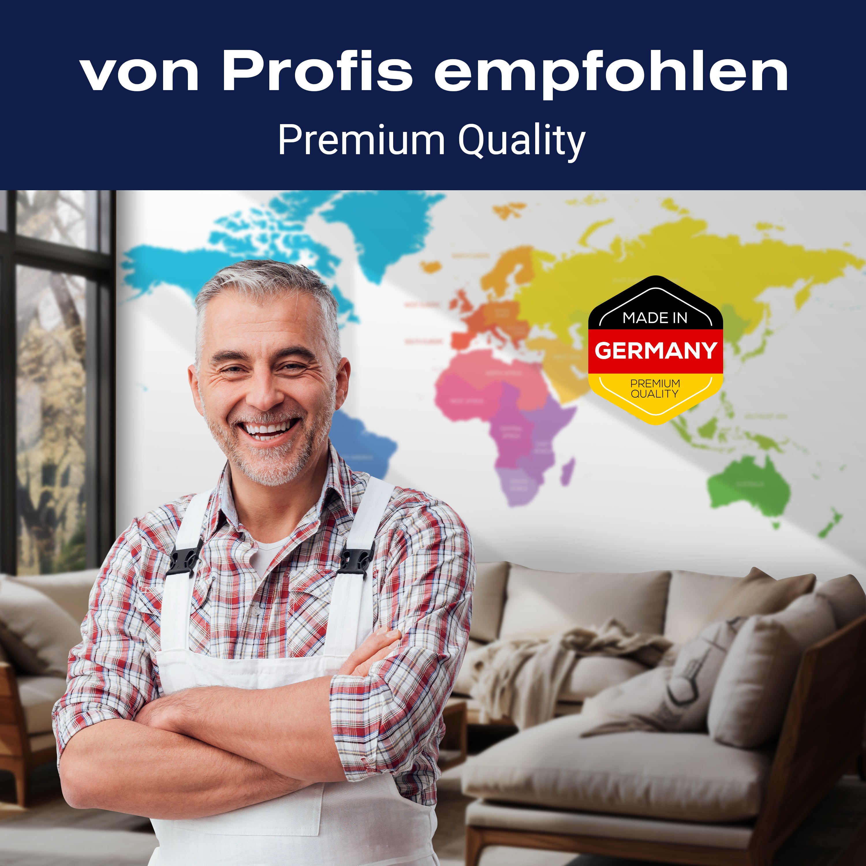 Fototapete bunte Weltkarte Atlas M6650 - Bild 5 Fototapete bunte Weltkarte Atlas M6650 - Bild 5