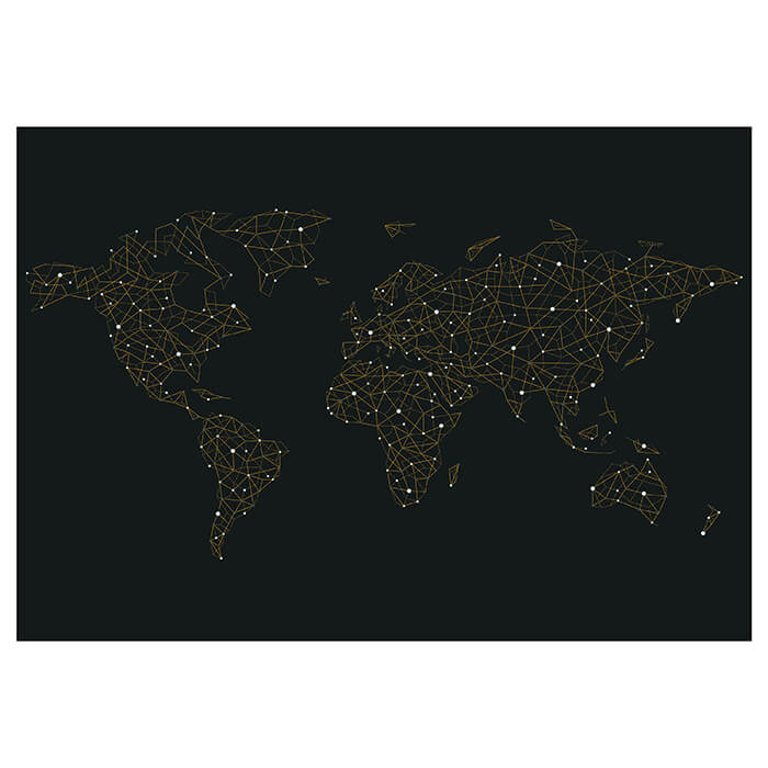 Fototapete Weltkarte Globus Netz M6655 - Bild 2 Fototapete Weltkarte Globus Netz M6655 - Bild 2