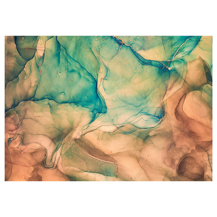 Fototapete Marmor braun türkis gold M6663 - Bild 2 Fototapete Marmor braun türkis gold M6663 - Bild 2