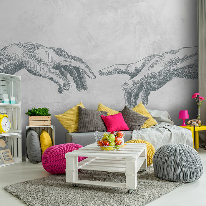 Fototapete Hände Stein grau M6685 - Bild 1 Fototapete Hände Stein grau M6685 - Bild 1