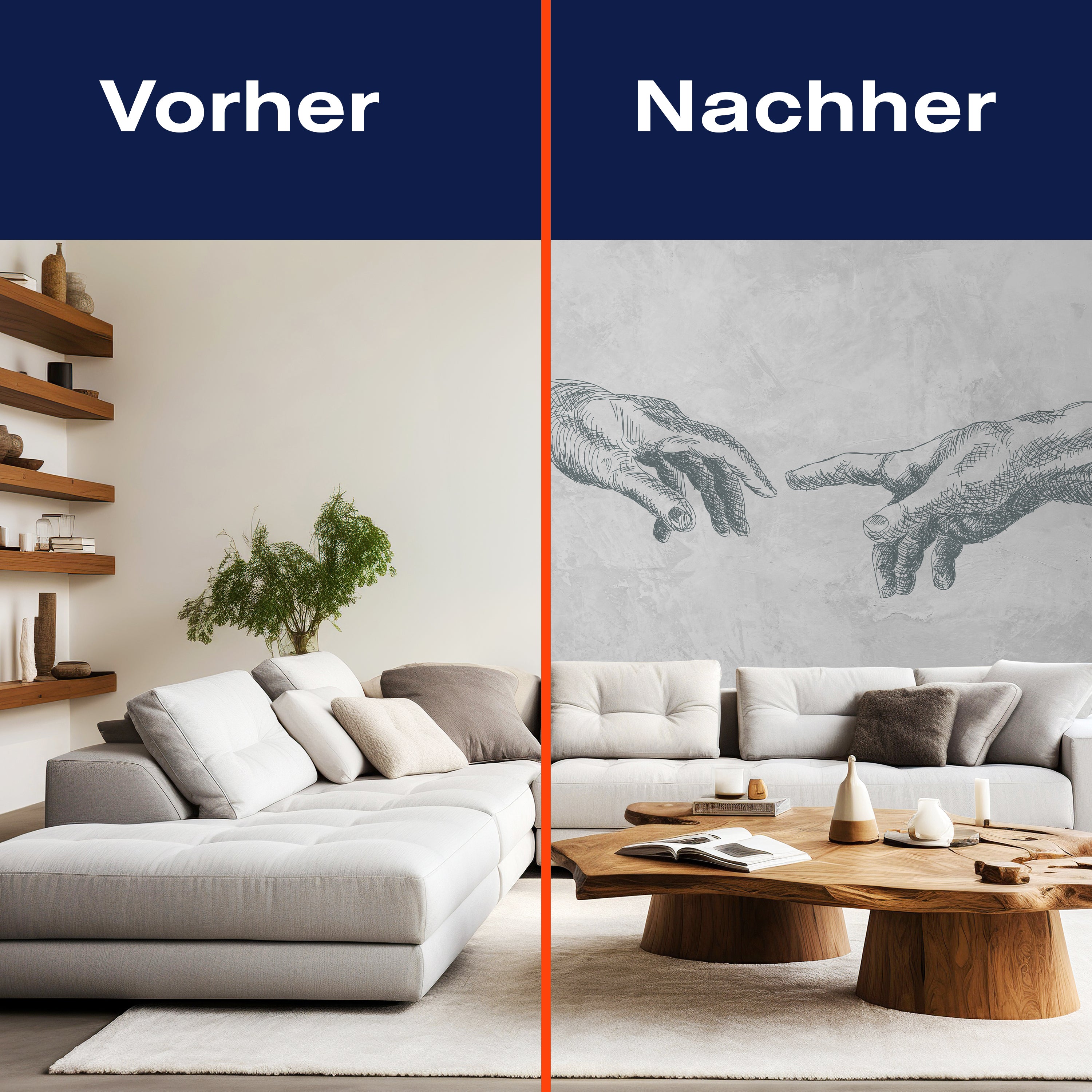 Fototapete Hände Stein grau M6685 - Bild 9 Fototapete Hände Stein grau M6685 - Bild 9