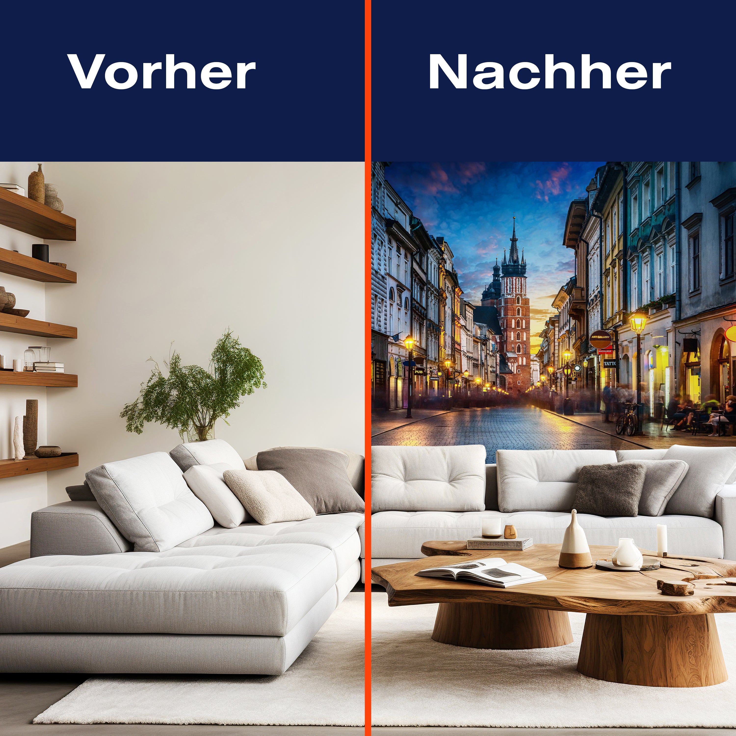 Fototapete Stadt Straße Kirche M6715 - Bild 9 Fototapete Stadt Straße Kirche M6715 - Bild 9