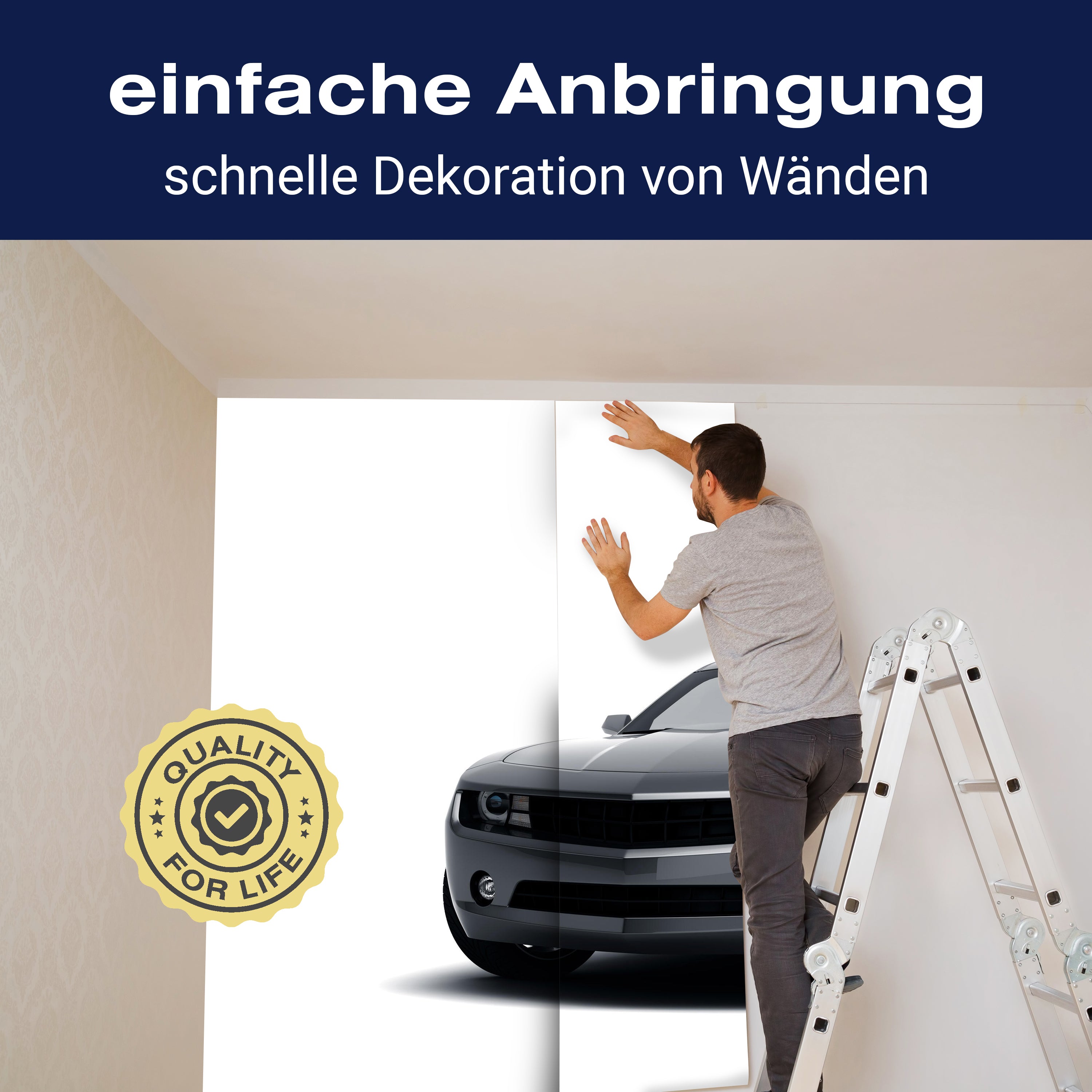 Fototapete graues Auto M6724 - Bild 3 Fototapete graues Auto M6724 - Bild 3