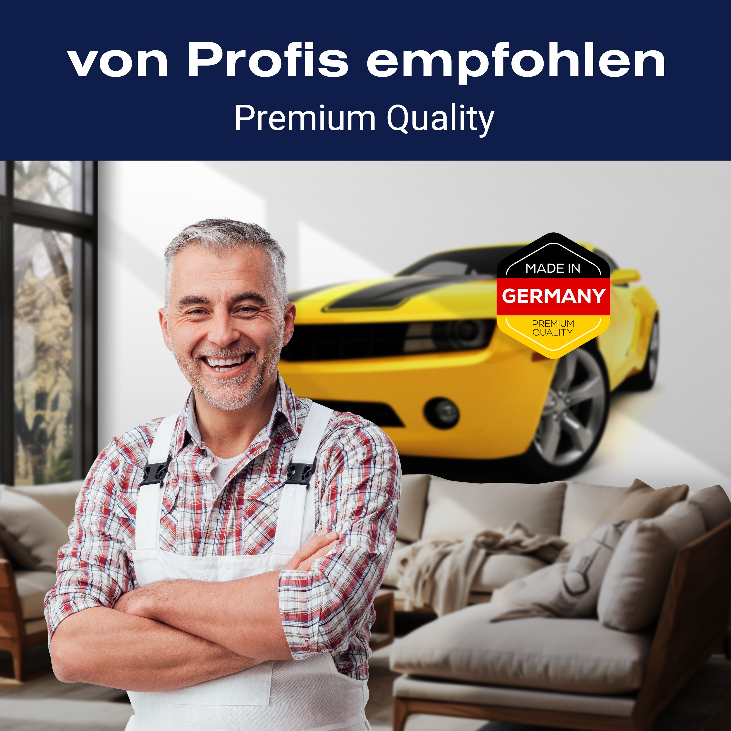 Fototapete Auto gelb schwarz M6726 - Bild 5 Fototapete Auto gelb schwarz M6726 - Bild 5