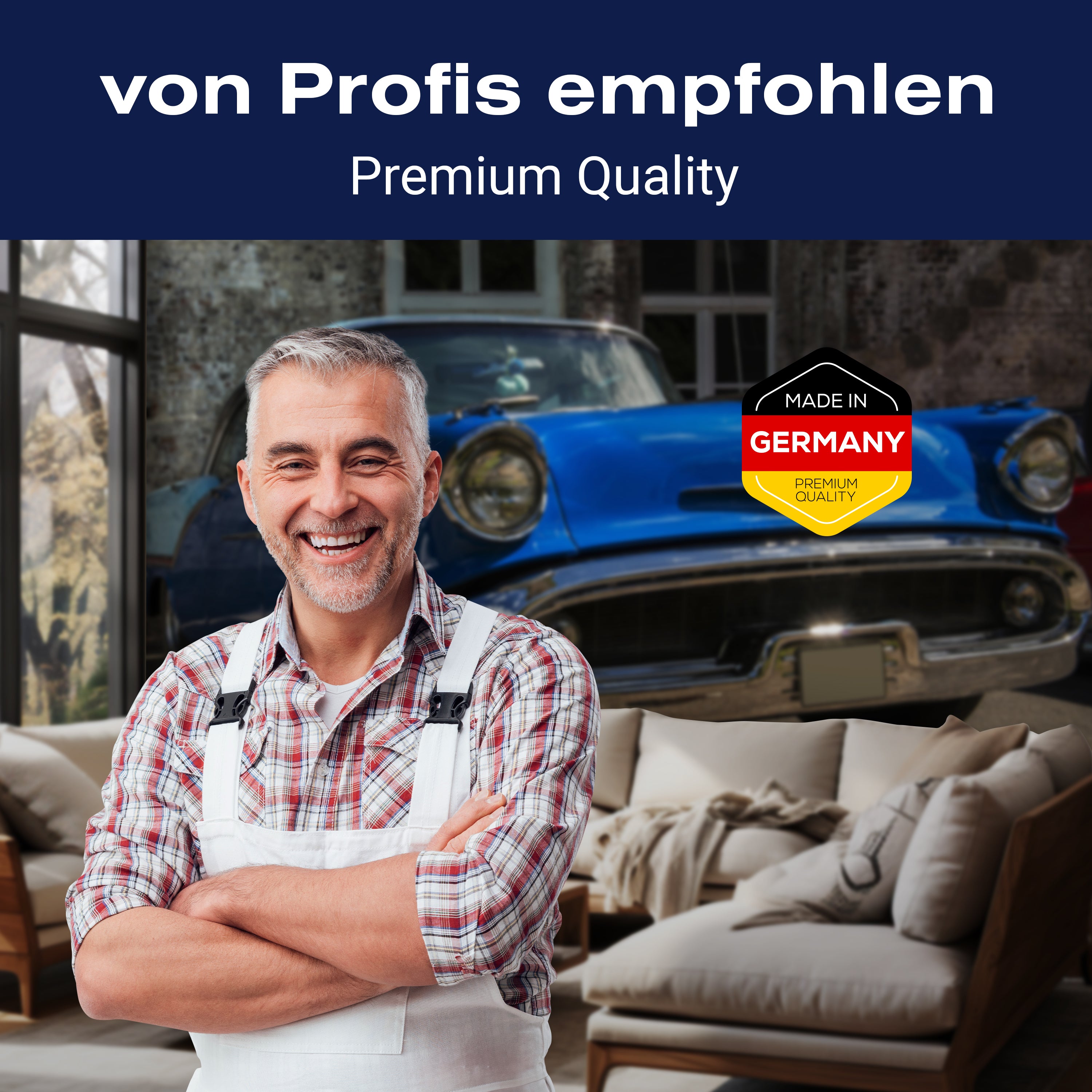 Fototapete blauer Oldtimer Auto M6733 - Bild 5 Fototapete blauer Oldtimer Auto M6733 - Bild 5