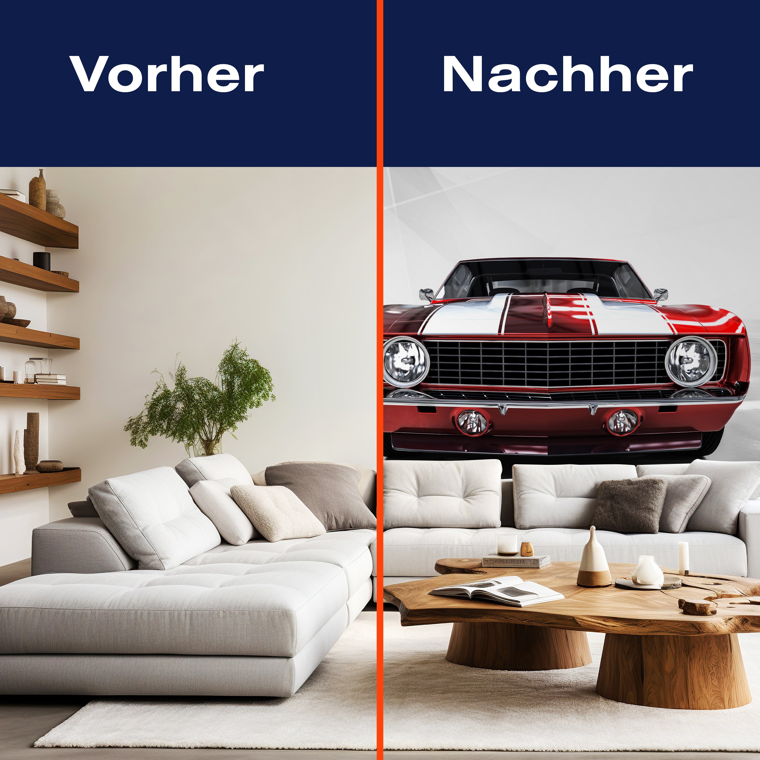 Fototapete Auto rot weiß M6735 - Bild 9 Fototapete Auto rot weiß M6735 - Bild 9