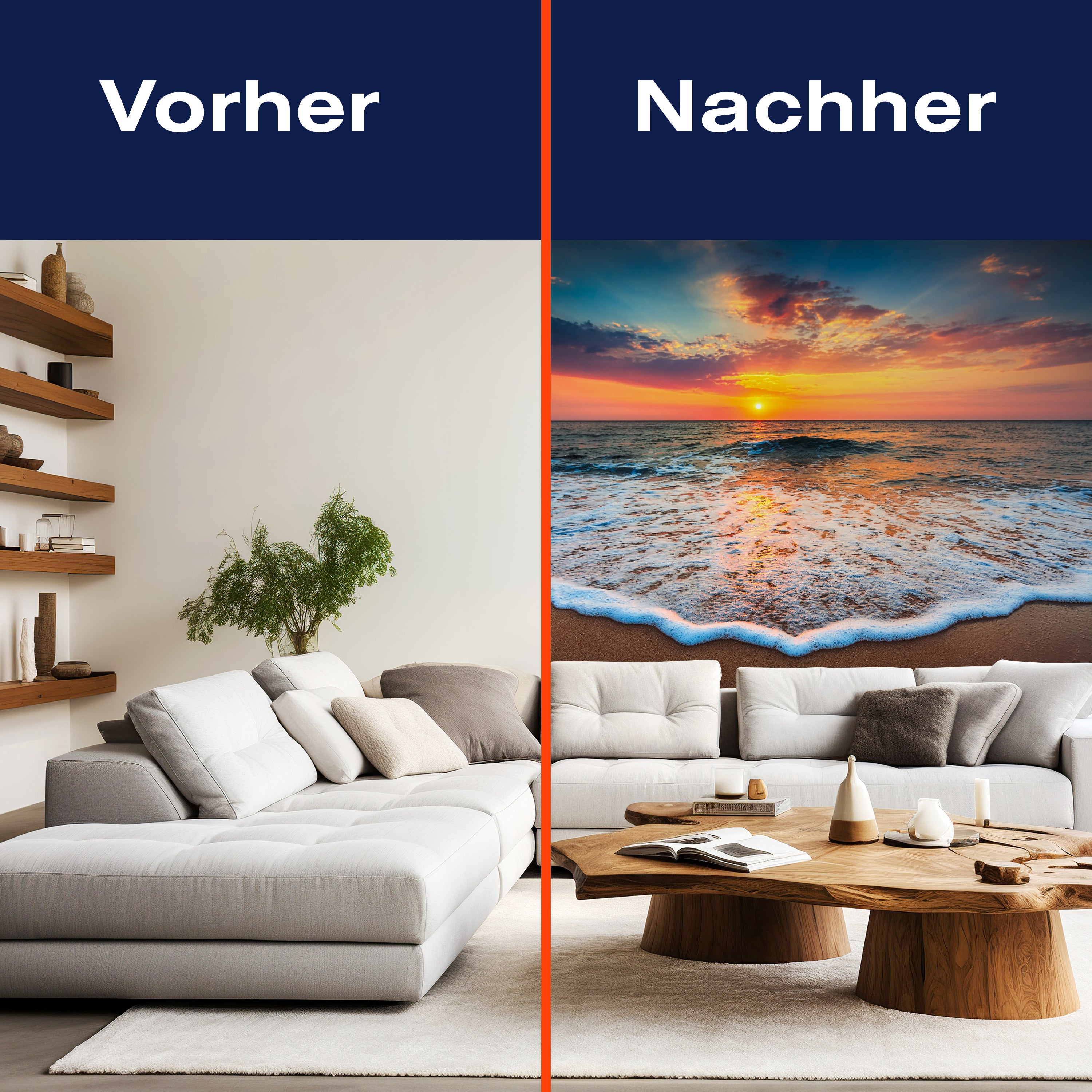 Fototapete Meer Strand Sonnenuntergang M6744 - Bild 9 Fototapete Meer Strand Sonnenuntergang M6744 - Bild 9