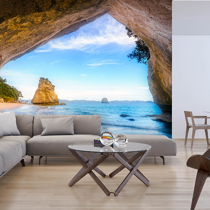 Fototapete Meer Strand Felsen M6748 - Bild 1 Fototapete Meer Strand Felsen M6748 - Bild 1