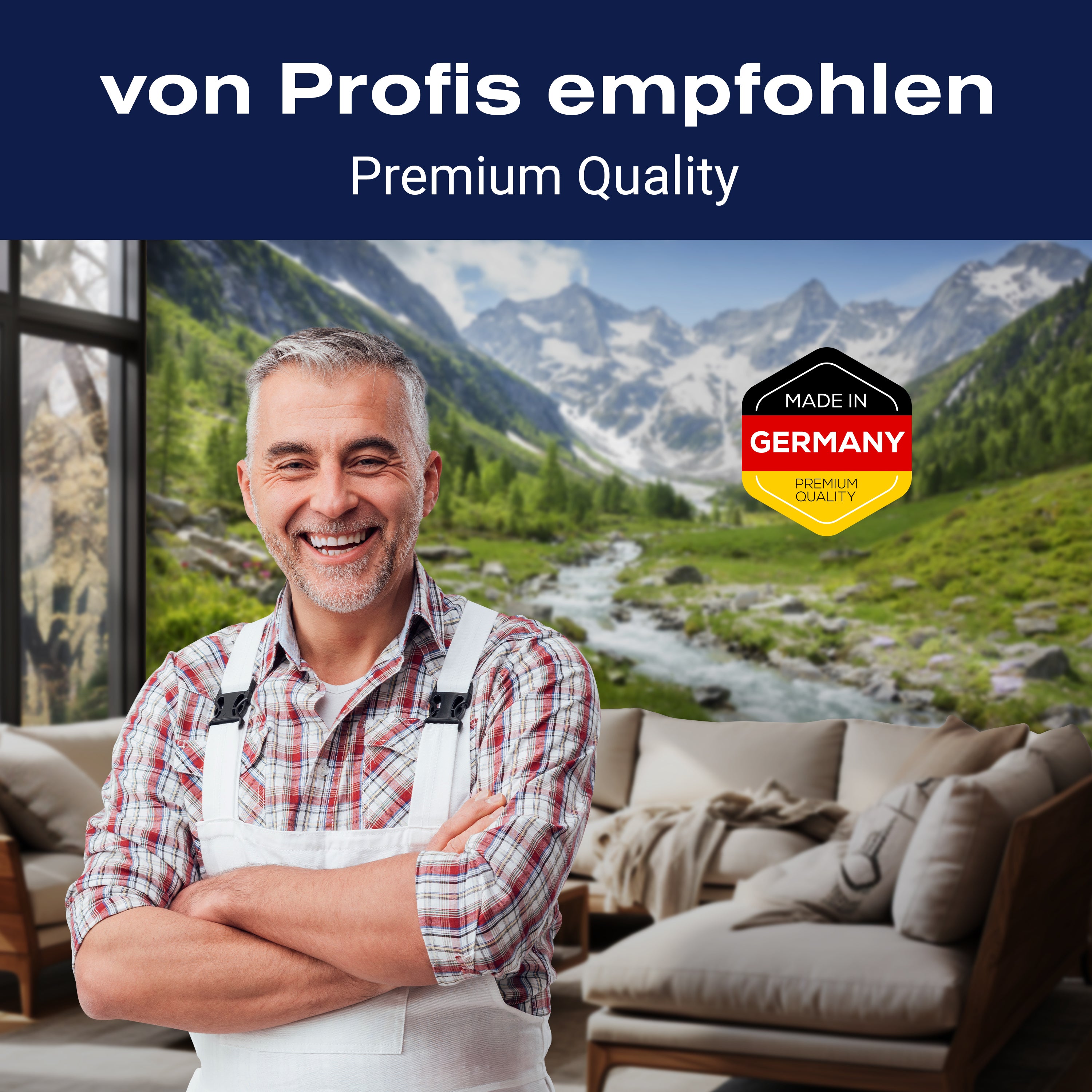 Fototapete Berge Alpen Wiese Bach M6751 - Bild 5 Fototapete Berge Alpen Wiese Bach M6751 - Bild 5