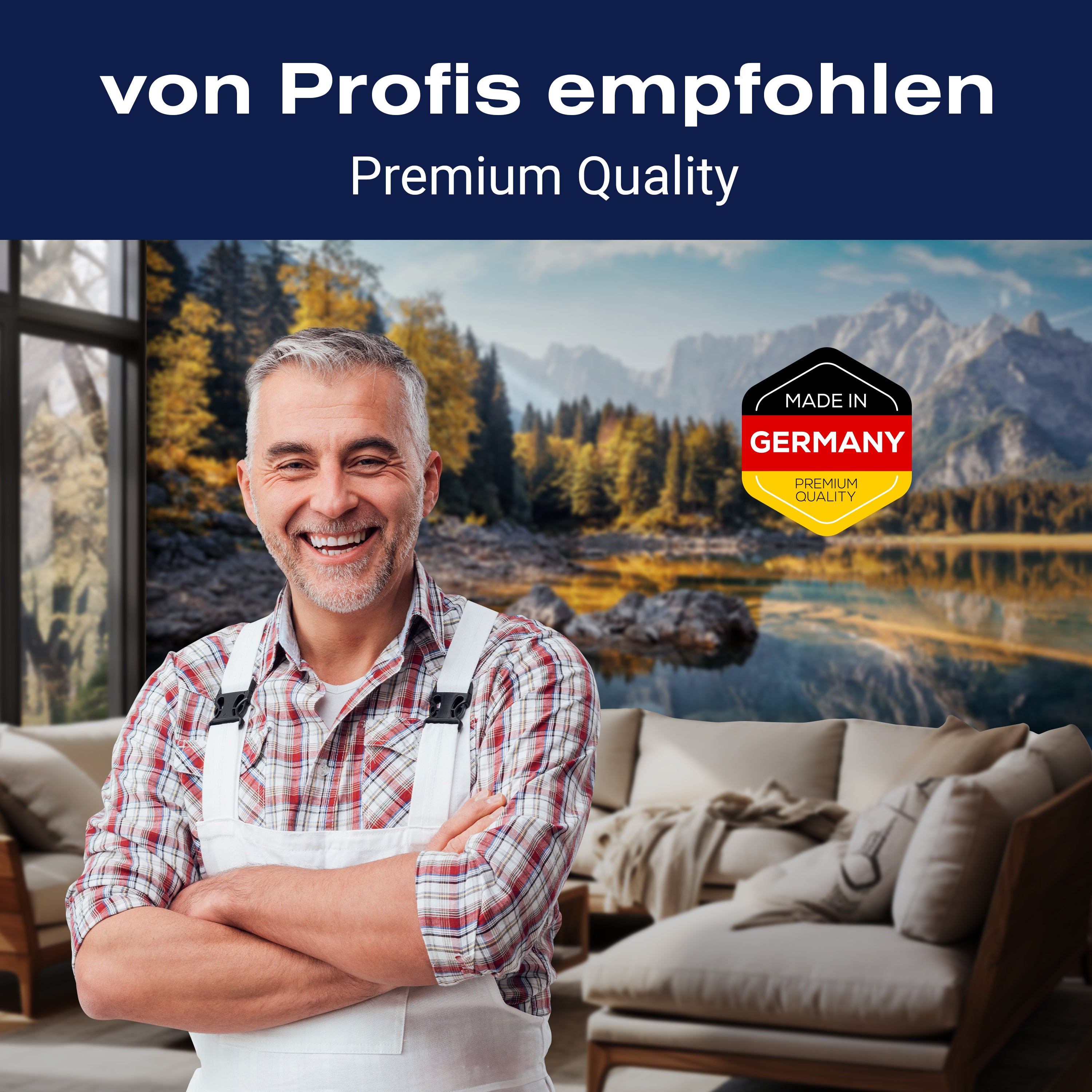 Fototapete See Wald Berge M6754 - Bild 5 Fototapete See Wald Berge M6754 - Bild 5