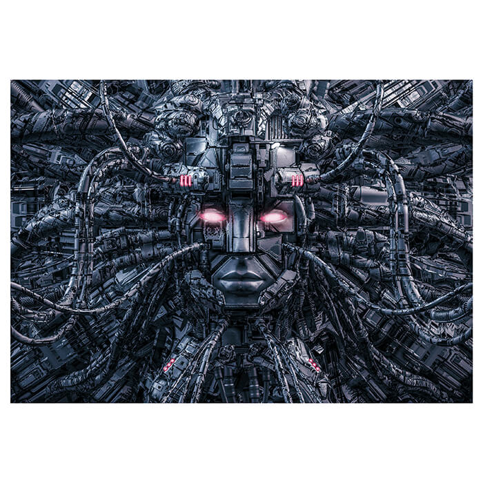 Fototapete Android Metall Science Fiction M6803 - Bild 2 Fototapete Android Metall Science Fiction M6803 - Bild 2