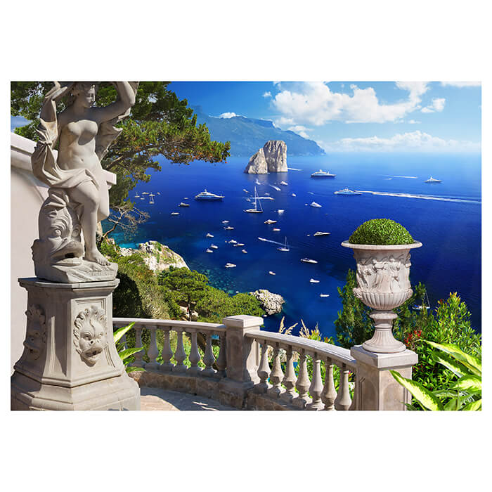 Fototapete Statue Meer Boote mediterran M6836 - Bild 2 Fototapete Statue Meer Boote mediterran M6836 - Bild 2