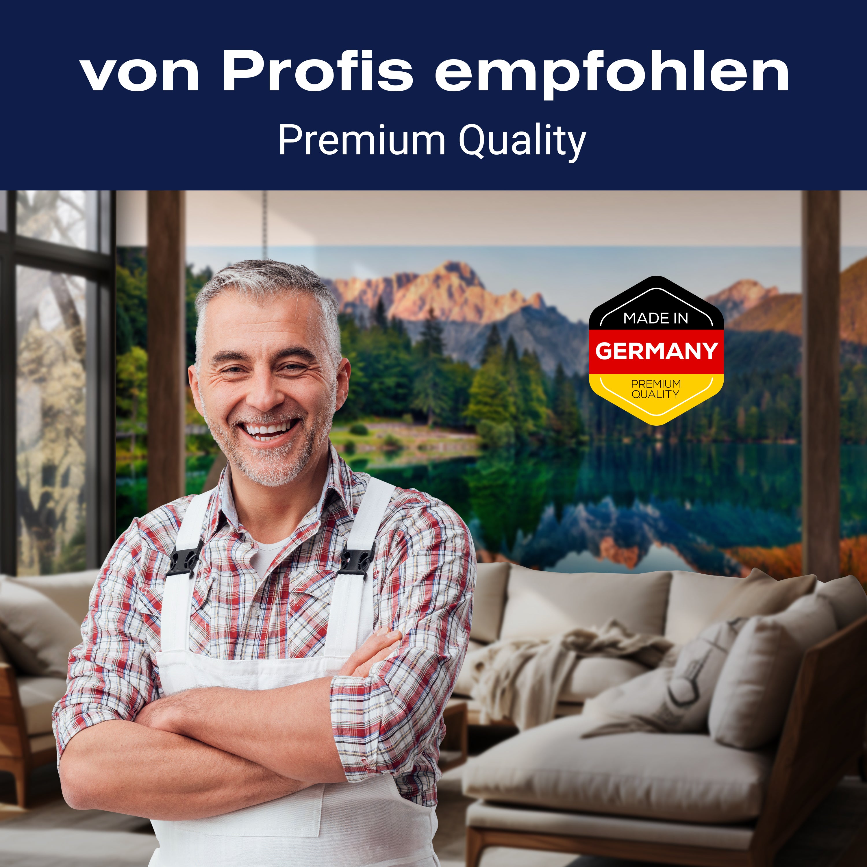 Fototapete Ausblick Berge Wald Himmel See Bäume M6856 - Bild 5 Fototapete Ausblick Berge Wald Himmel See Bäume M6856 - Bild 5