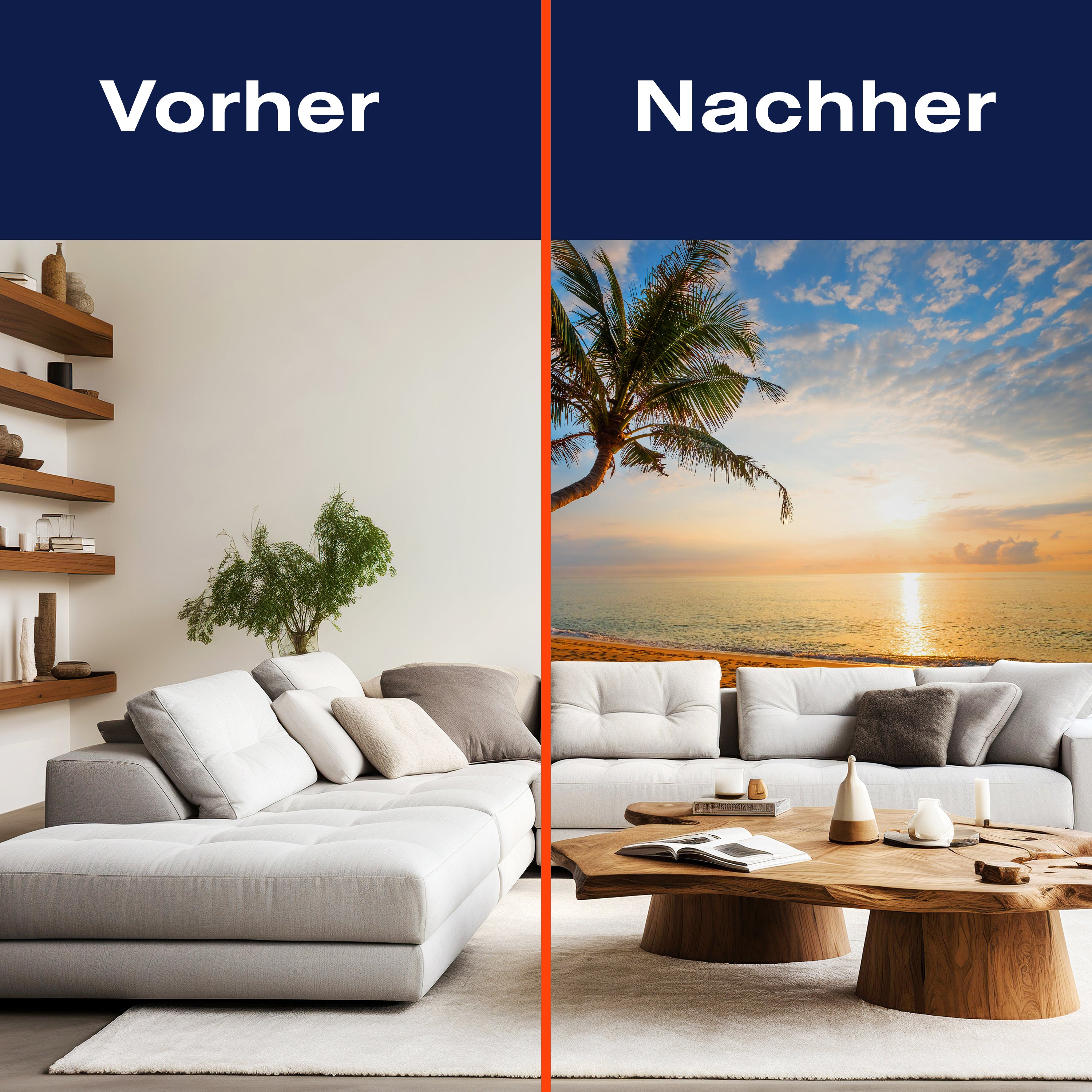 Fototapete Strand Meer Palme Sand M6863 - Bild 9 Fototapete Strand Meer Palme Sand M6863 - Bild 9