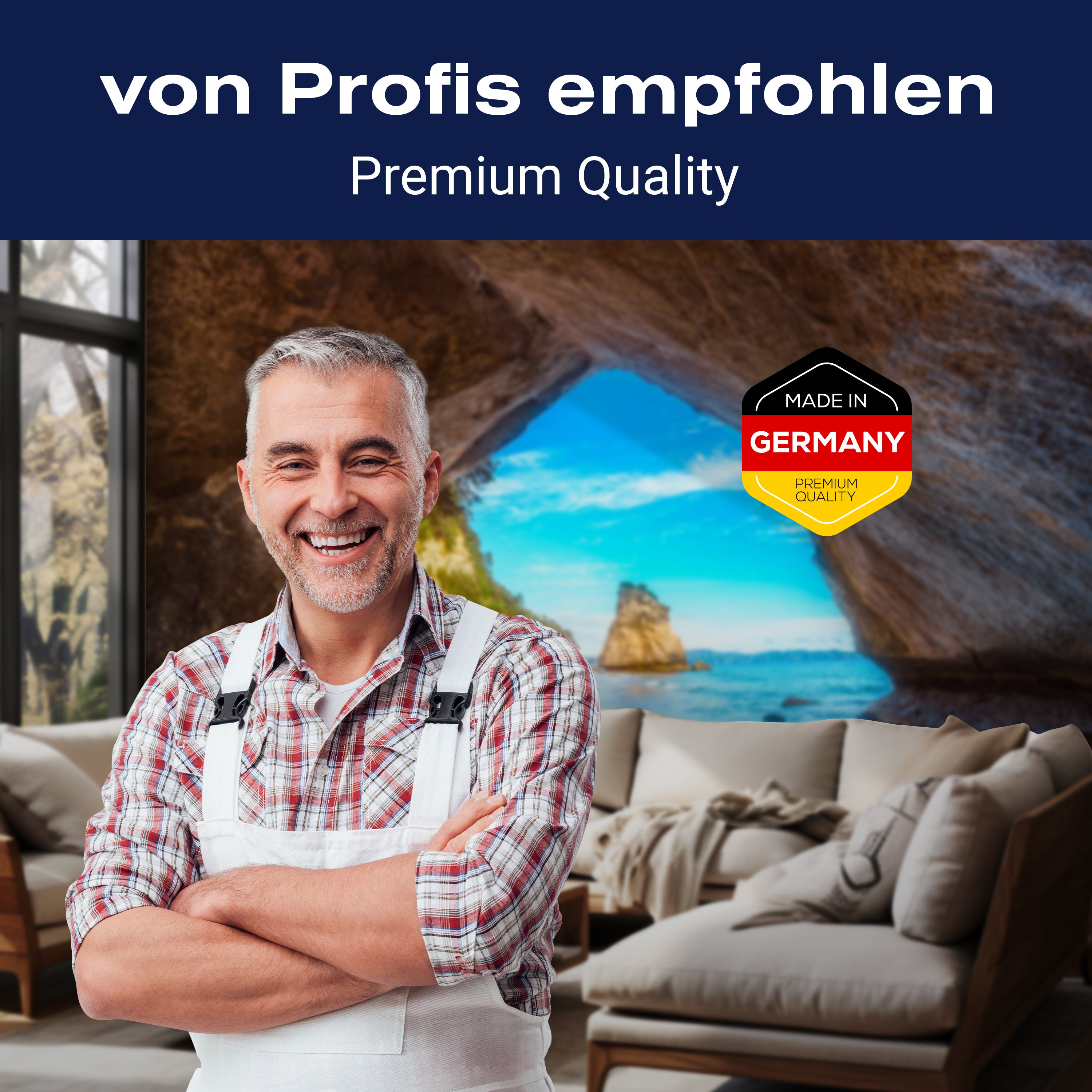 Fototapete Meer Strand Höhle Steine M6865 - Bild 5 Fototapete Meer Strand Höhle Steine M6865 - Bild 5