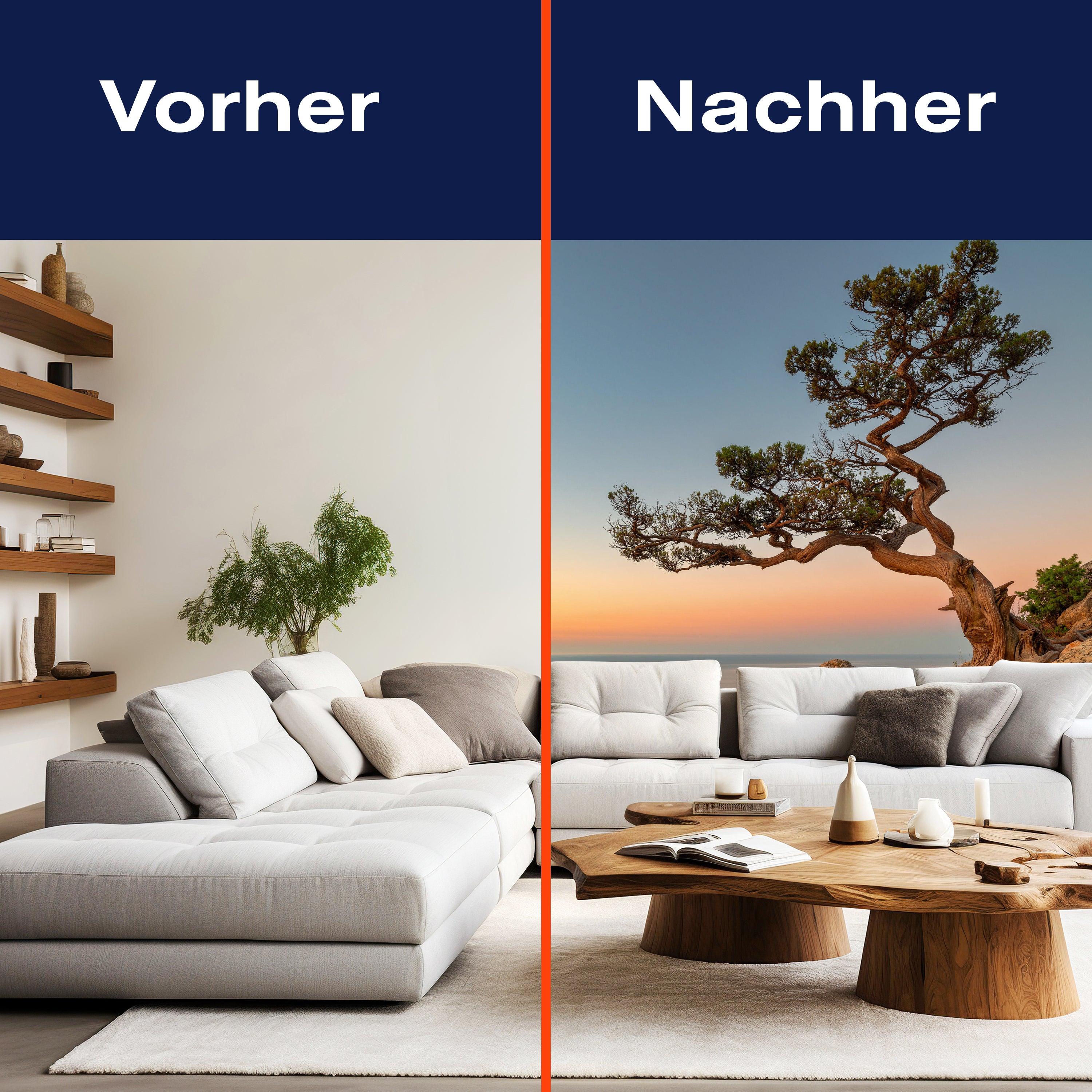 Fototapete Meer Baum Himmel M6868 - Bild 9 Fototapete Meer Baum Himmel M6868 - Bild 9