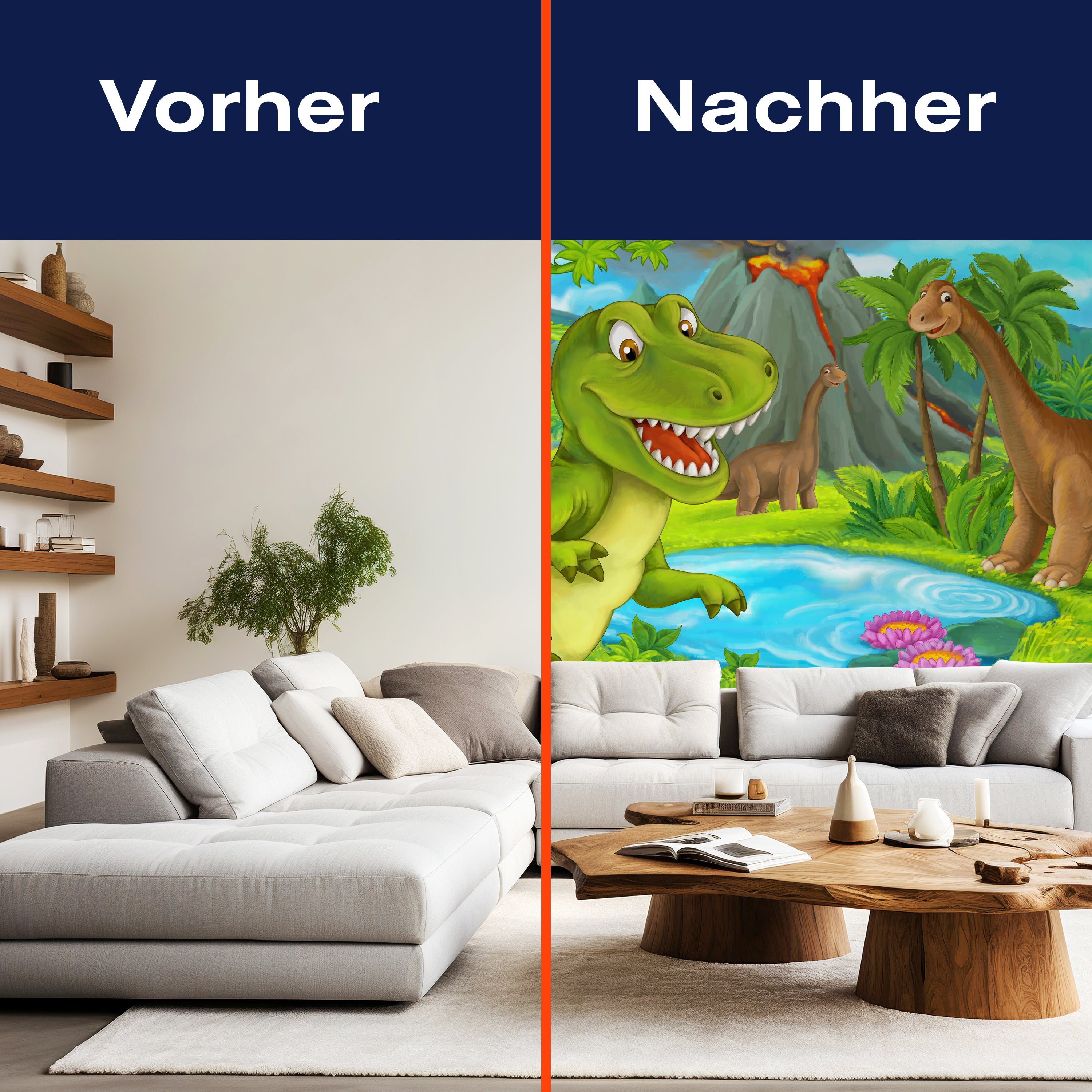 Fototapete Dino Dinosaurier Berg Teich M6879 - Bild 9 Fototapete Dino Dinosaurier Berg Teich M6879 - Bild 9