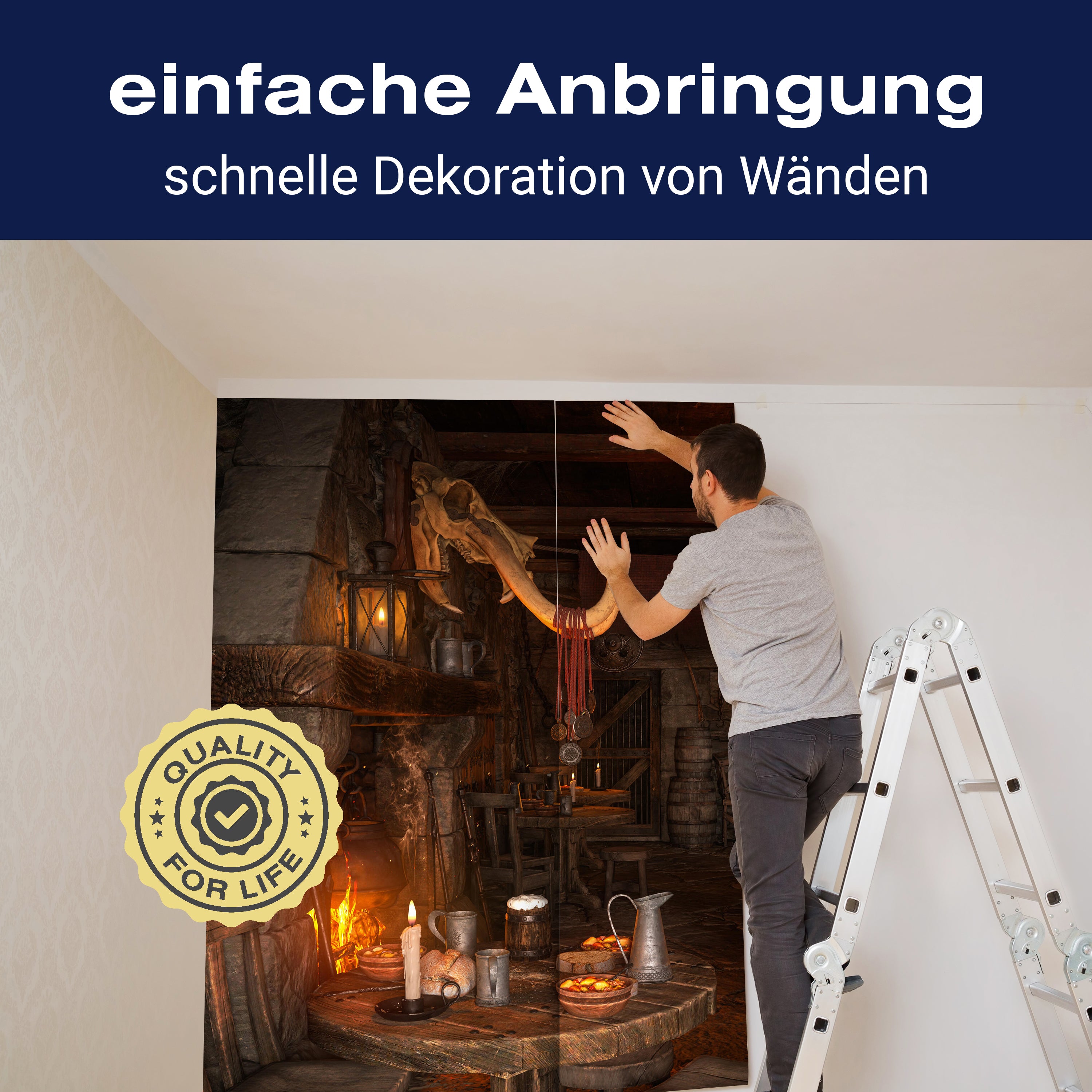 Fototapete Mittelalter Raum Fantasy M6891 - Bild 3 Fototapete Mittelalter Raum Fantasy M6891 - Bild 3