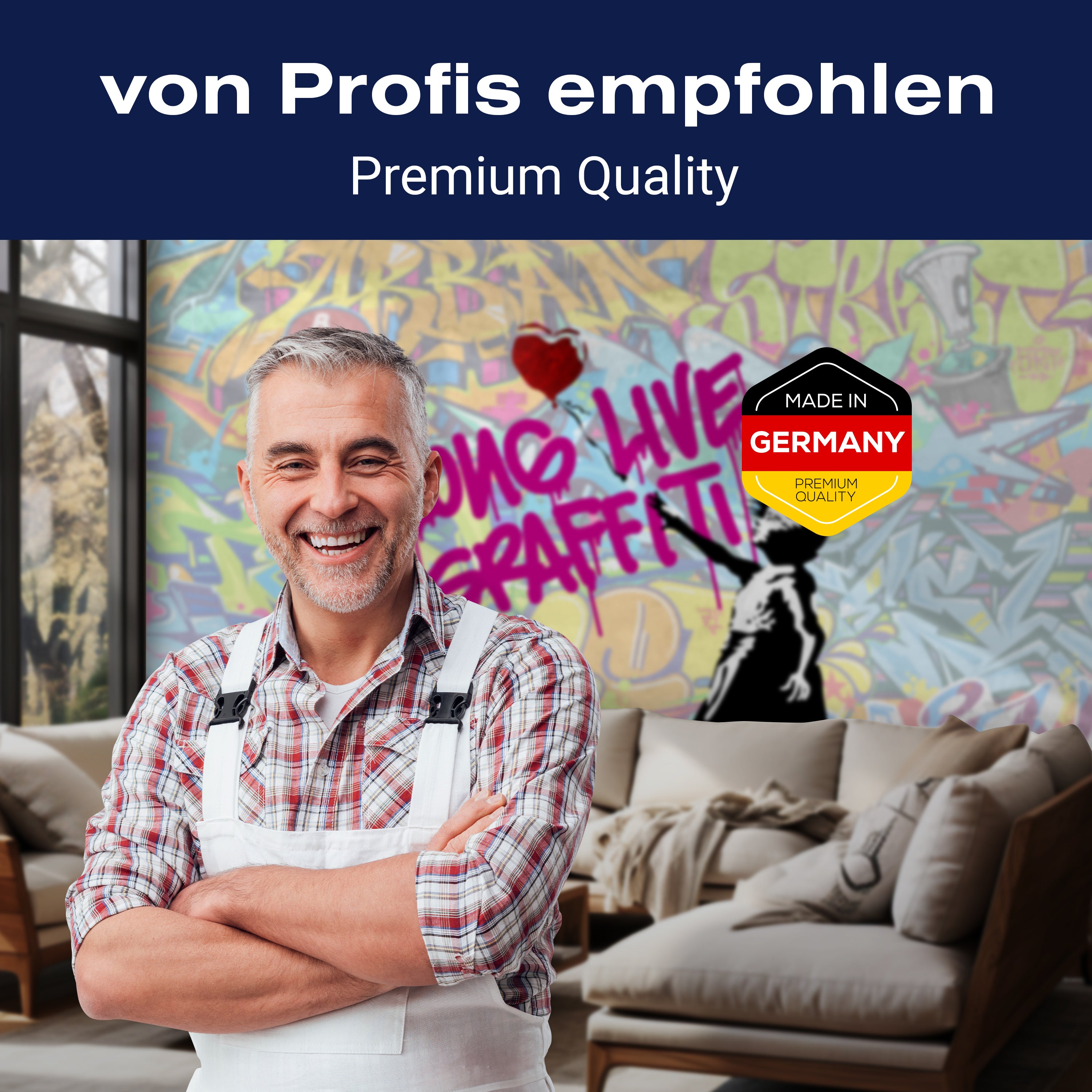 Fototapete Banksy Street Art M6933 - Bild 5 Fototapete Banksy Street Art M6933 - Bild 5