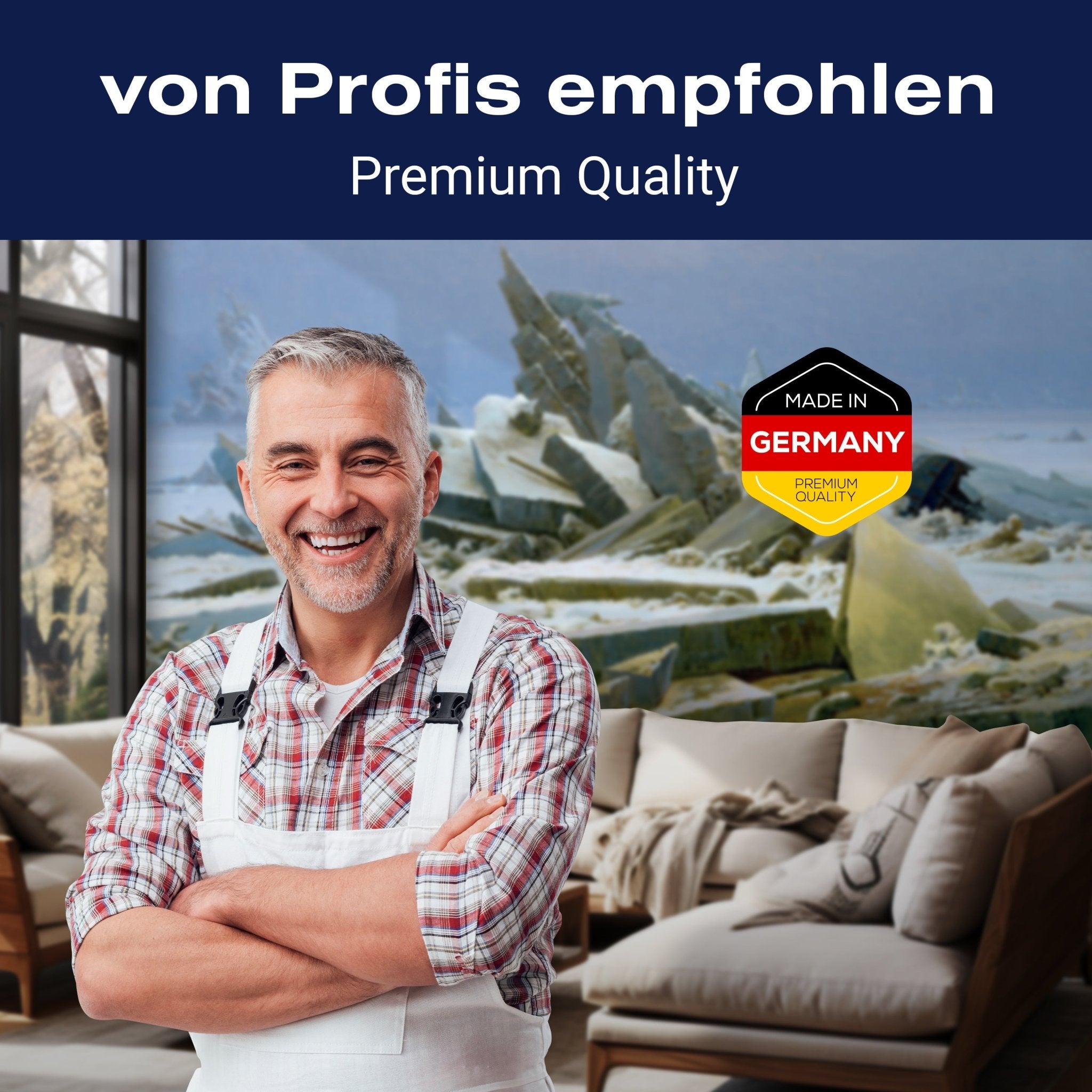 Fototapete Das Eismeer von Caspar Friedrich M6938 - Bild 5 Fototapete Das Eismeer von Caspar Friedrich M6938 - Bild 5