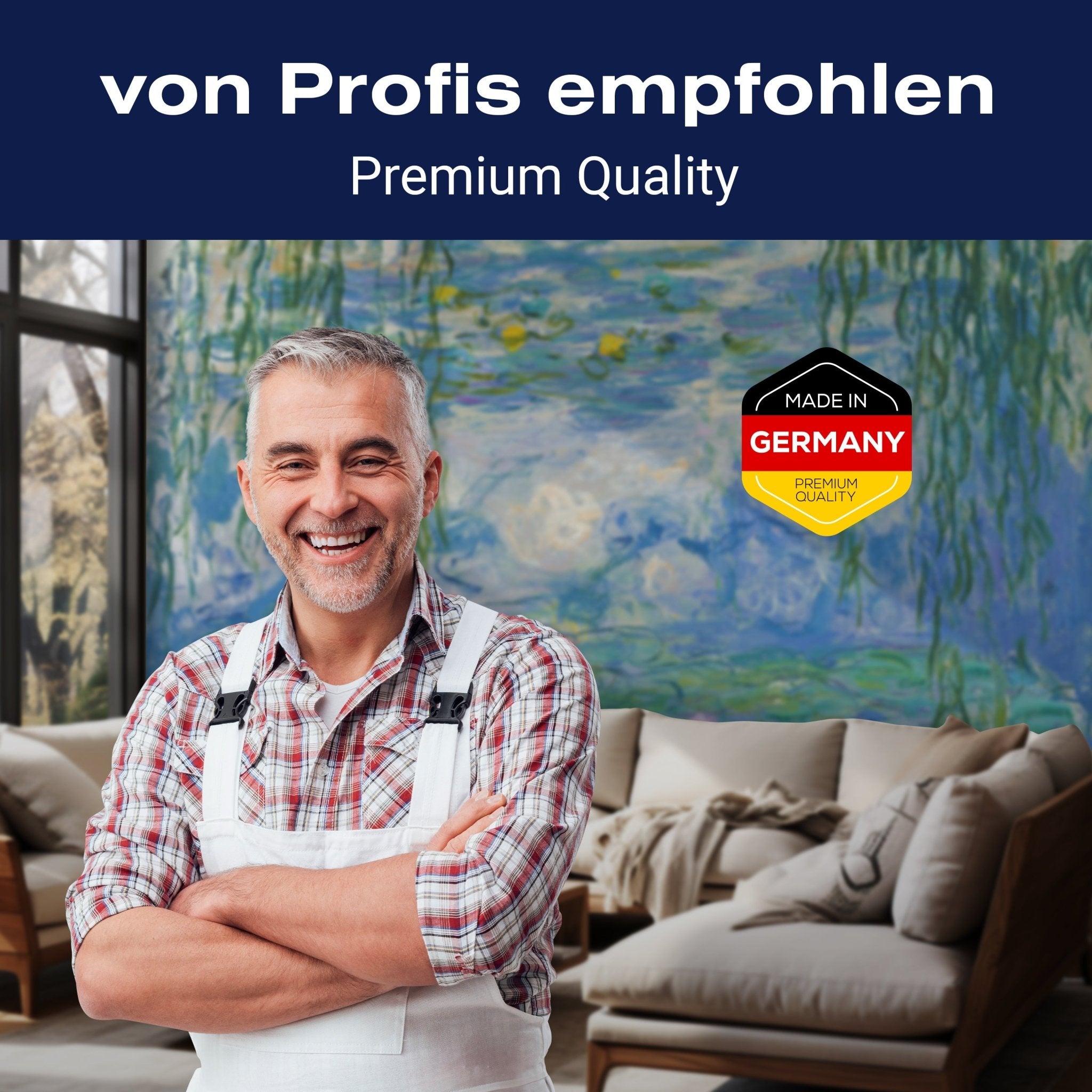 Fototapete Waterlilies, Claude Monet M6940 - Bild 5 Fototapete Waterlilies, Claude Monet M6940 - Bild 5