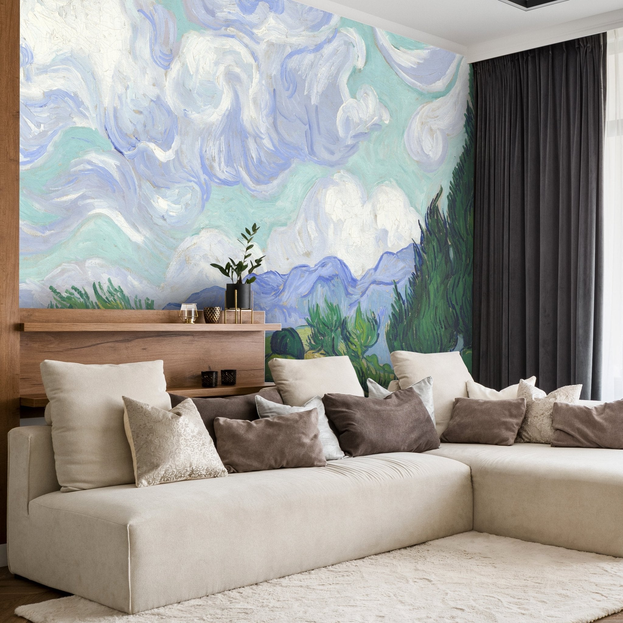 Fototapete Vincent van Gogh - Grünes Weizenfeld M6941 - Bild 1 Fototapete Vincent van Gogh - Grünes Weizenfeld M6941 - Bild 1