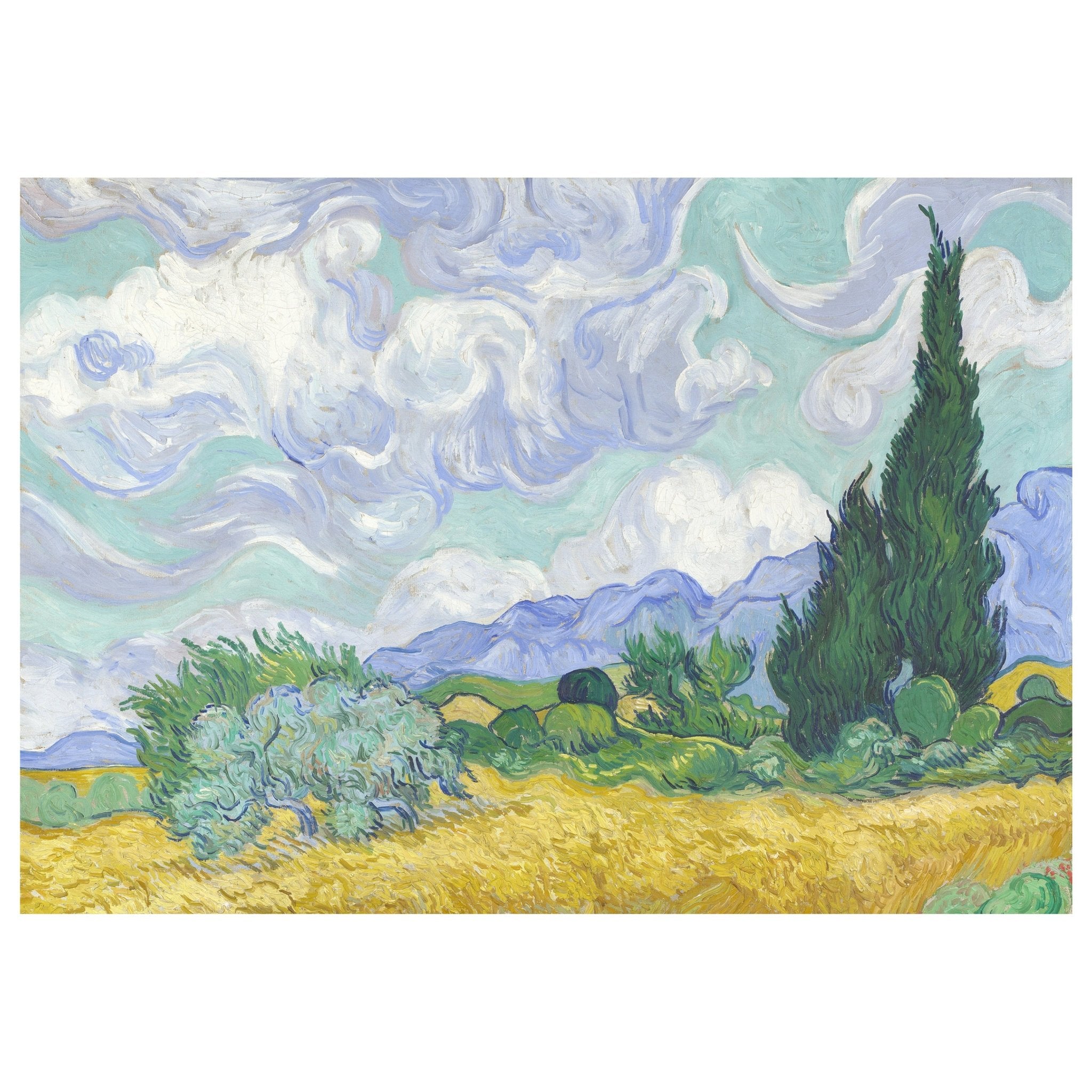 Fototapete Vincent van Gogh - Grünes Weizenfeld M6941 - Bild 2 Fototapete Vincent van Gogh - Grünes Weizenfeld M6941 - Bild 2