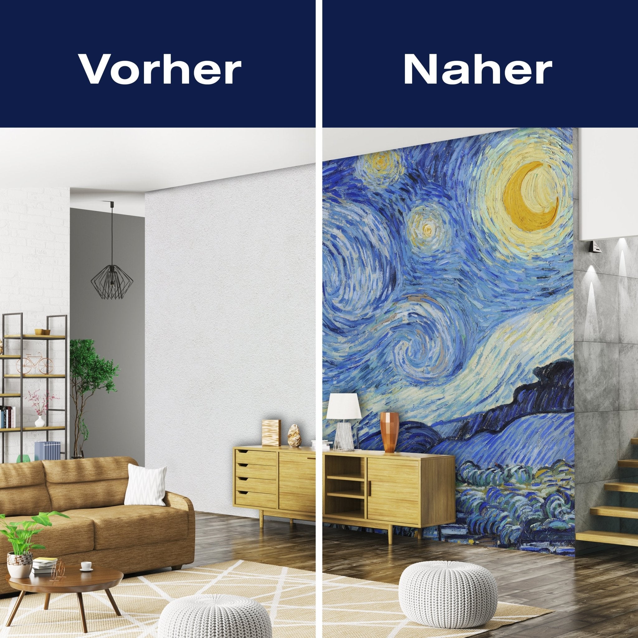 Fototapete Vincent van Gogh, Sternennacht M6945 - Bild 9 Fototapete Vincent van Gogh, Sternennacht M6945 - Bild 9