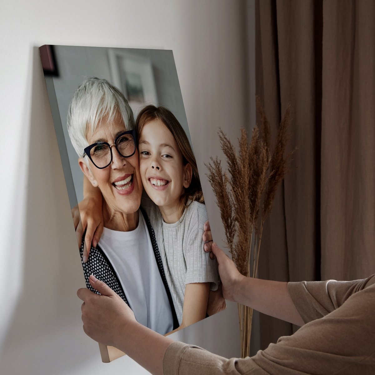 Dein Foto auf Leinwand für Oma und Opa Dein Foto auf Leinwand für Oma und Opa