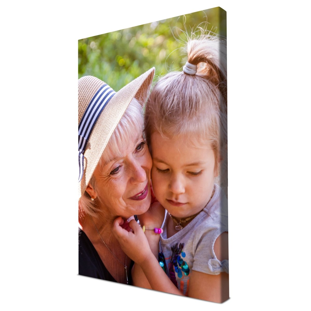 Dein Foto auf Leinwand für Oma und Opa Dein Foto auf Leinwand für Oma und Opa