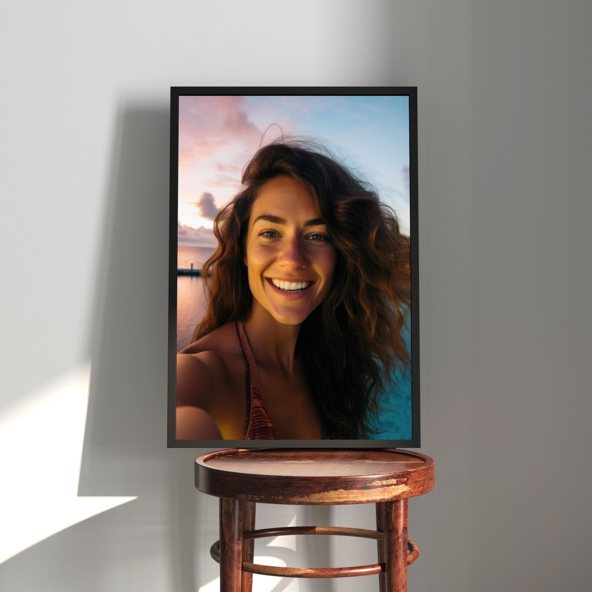 Dein Foto als Poster mit Rahmen - Perfekte Geschenkidee - Bild 1 Dein Foto als Poster mit Rahmen - Perfekte Geschenkidee - Bild 1