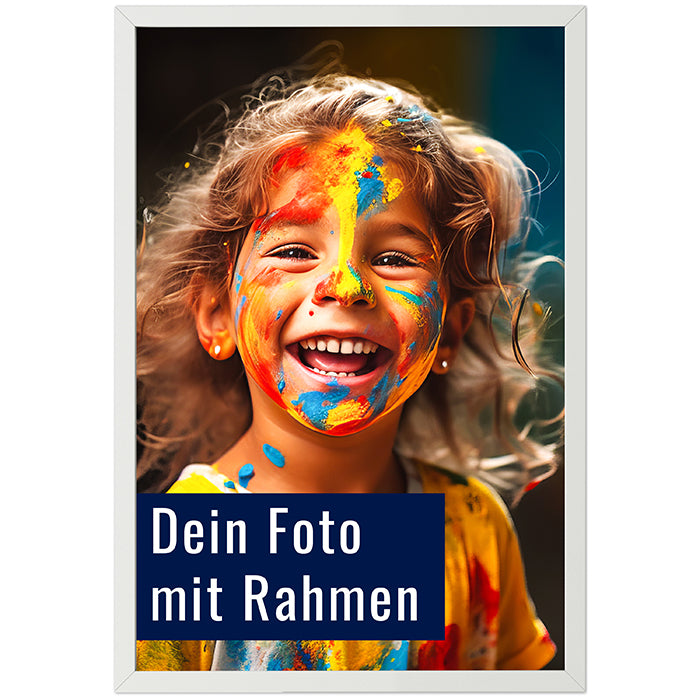 Dein Foto als Poster mit Rahmen Dein Foto als Poster mit Rahmen